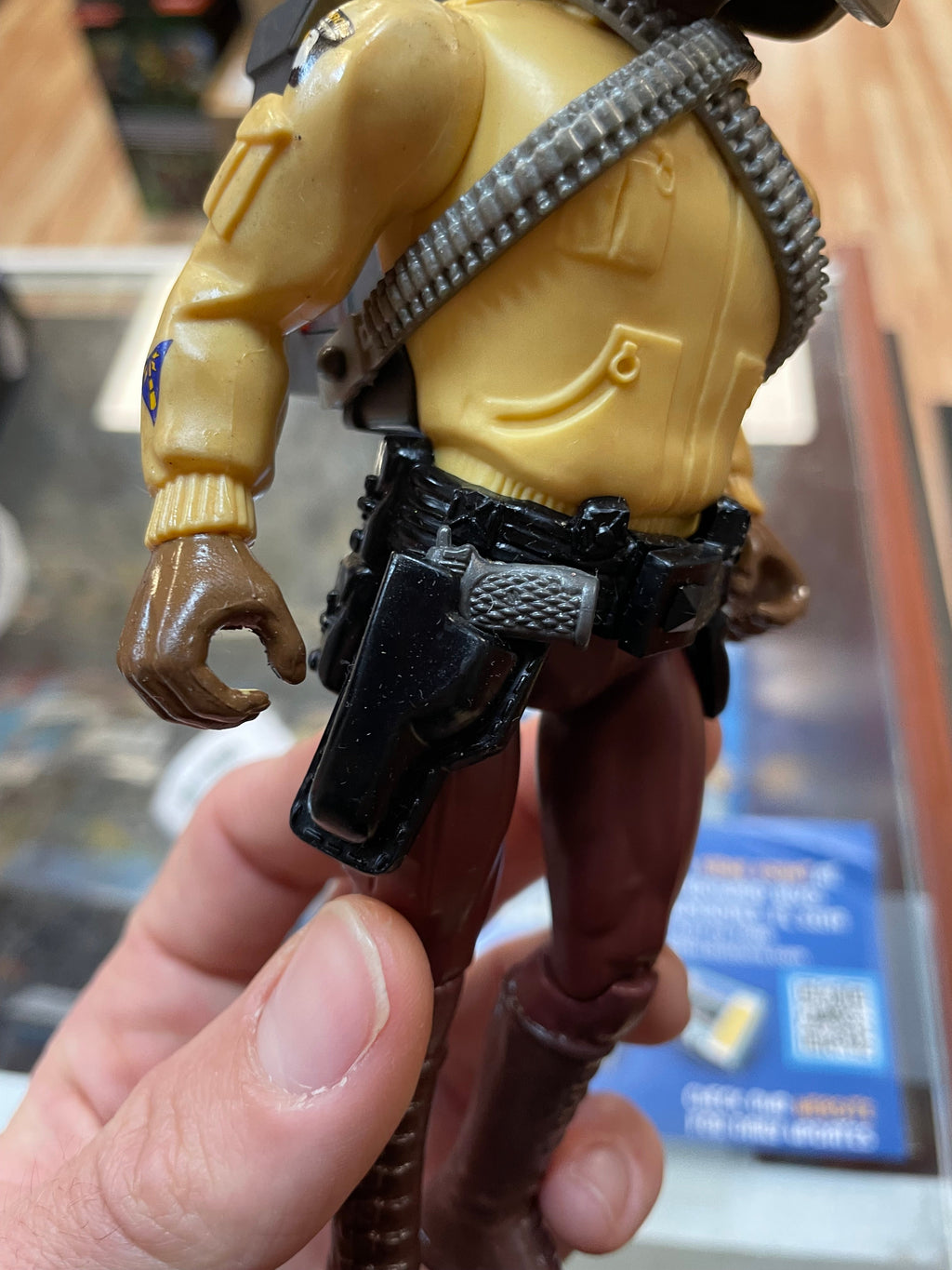 Turbo Eddie Hayes (Vintage Rambo, Coleco) **COMPLETE** product image 13, provided for visual reference and product detail