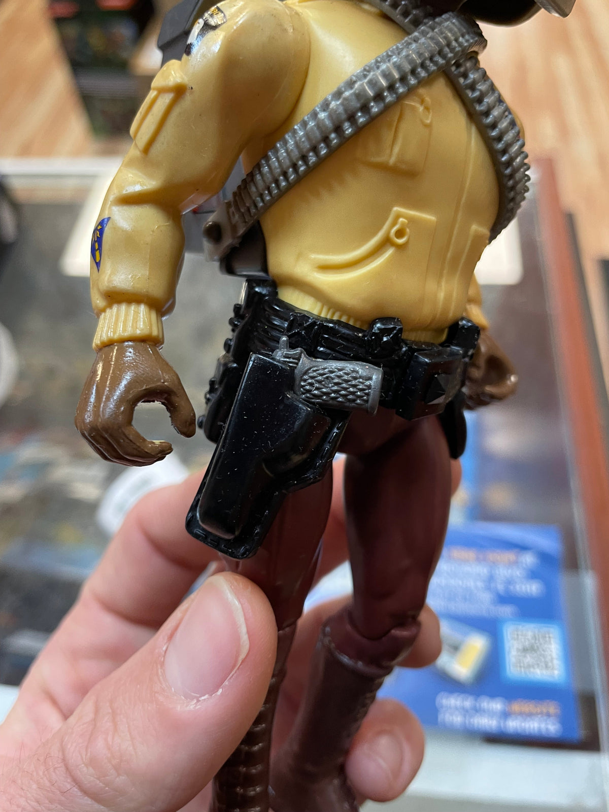 Turbo Eddie Hayes (Vintage Rambo, Coleco) **COMPLETE** product image 13, provided for visual reference and product detail