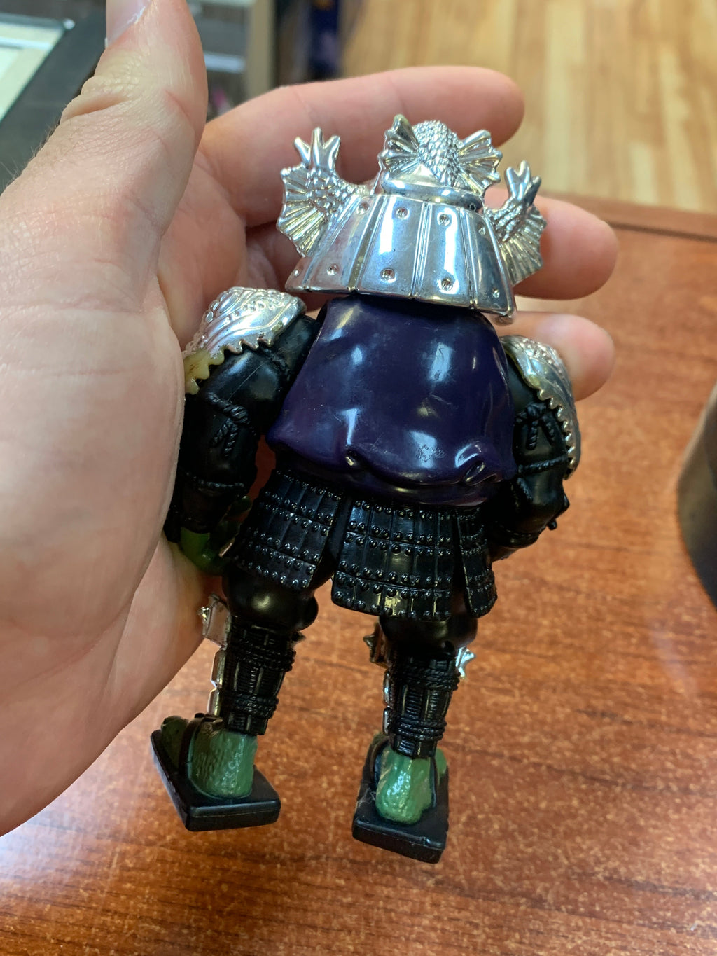 Silver Shogun Raphael (Vintage TMNT Ninja Turtles, Playmates) **LOOSE** product image 7, provided for visual reference and