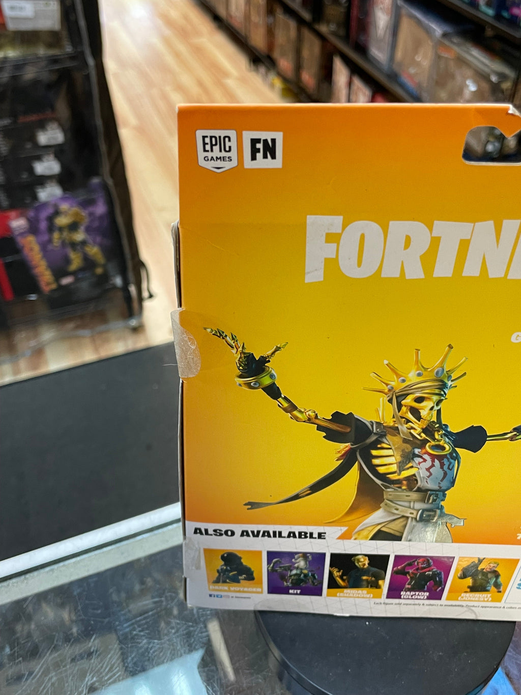 Oro (Fortnite Legendary, Jazwares) **SEALED** product image 5, provided for visual reference and product detail review