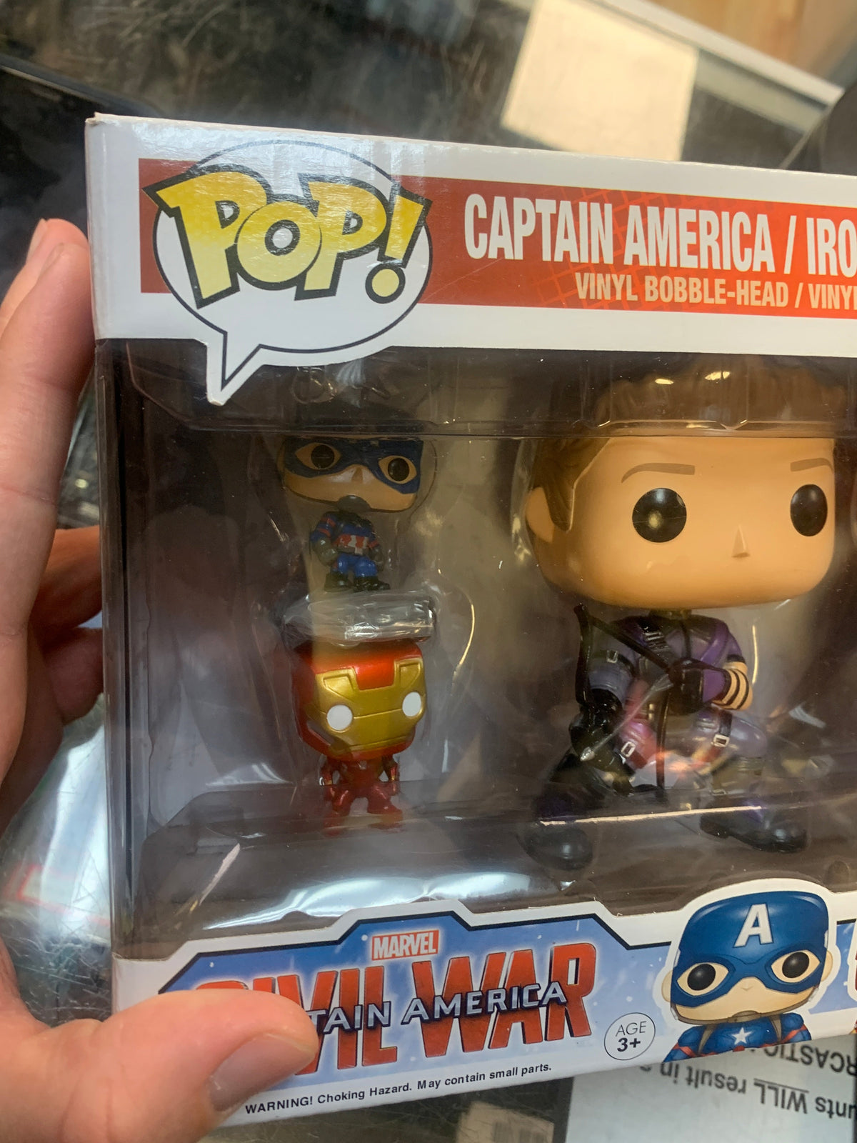 Hawkeye & Spiderman with Mini (Funko Pop, Marvel) EXCLUSIVE product image 10, provided for visual reference and product