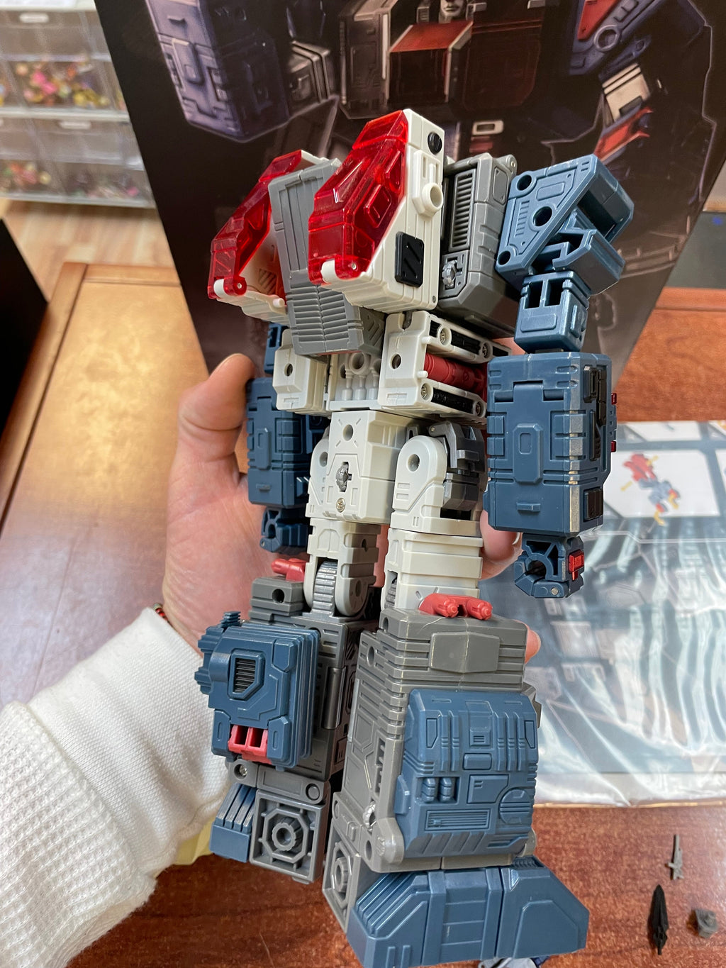 Toyworld TW-H04 Infinitor With Extra Headmaster (Transformers KO, 3rd Party) COMPLETE product image 19, provided for visual
