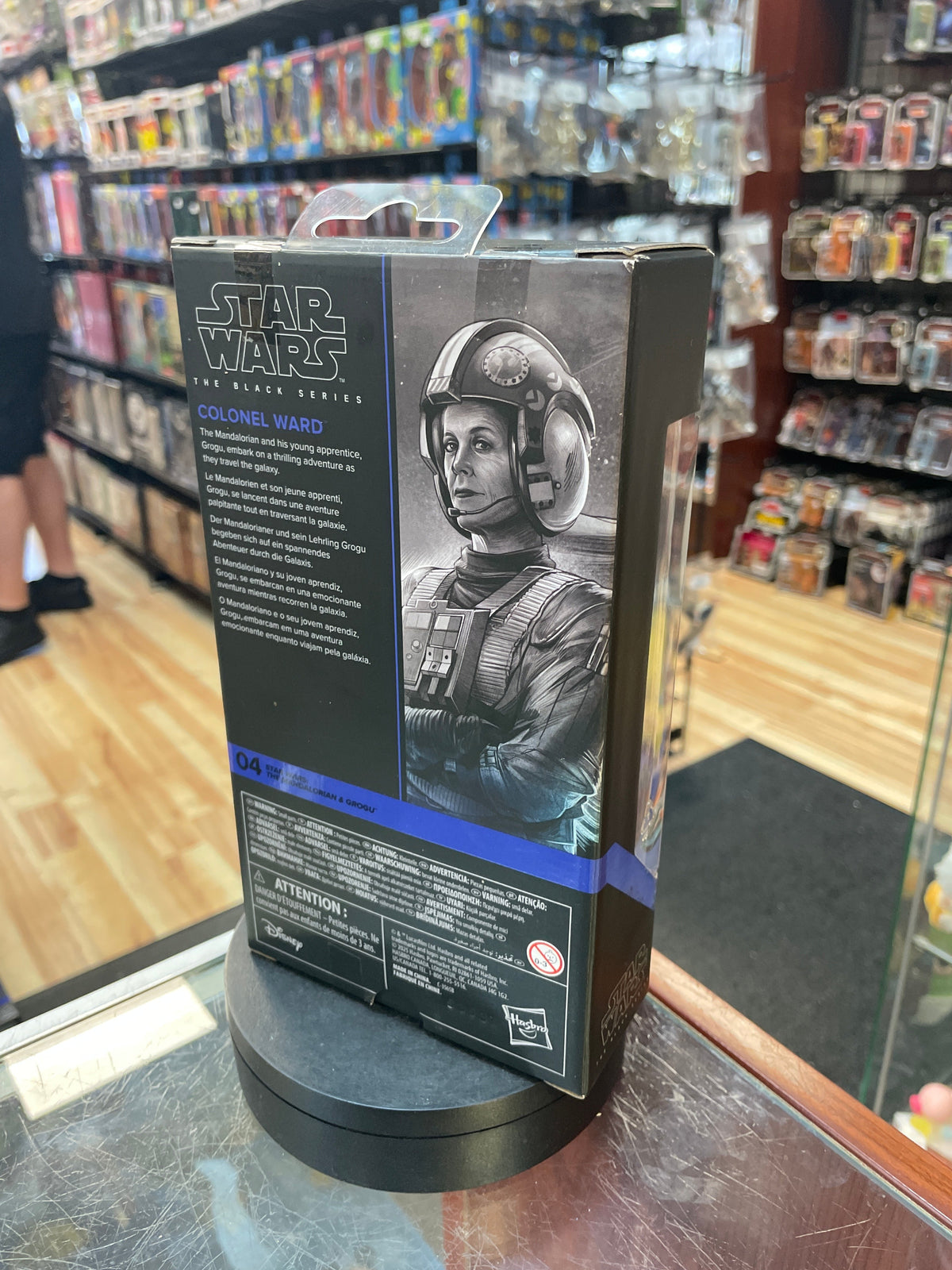 Colonel Ward (Star Wars Black Series, Hasbro) SEALED product image 3, provided for visual reference and product detail review