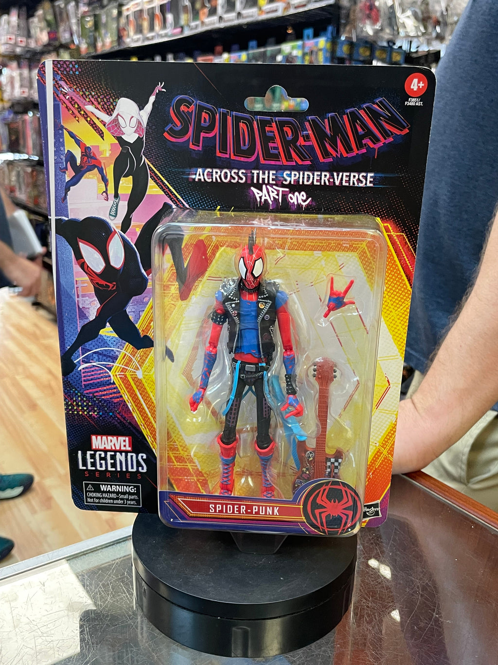 Spider-Punk -Spider Verse- (Marvel Legends, Hasbro) **SEALED** product image 1, provided for visual reference and product