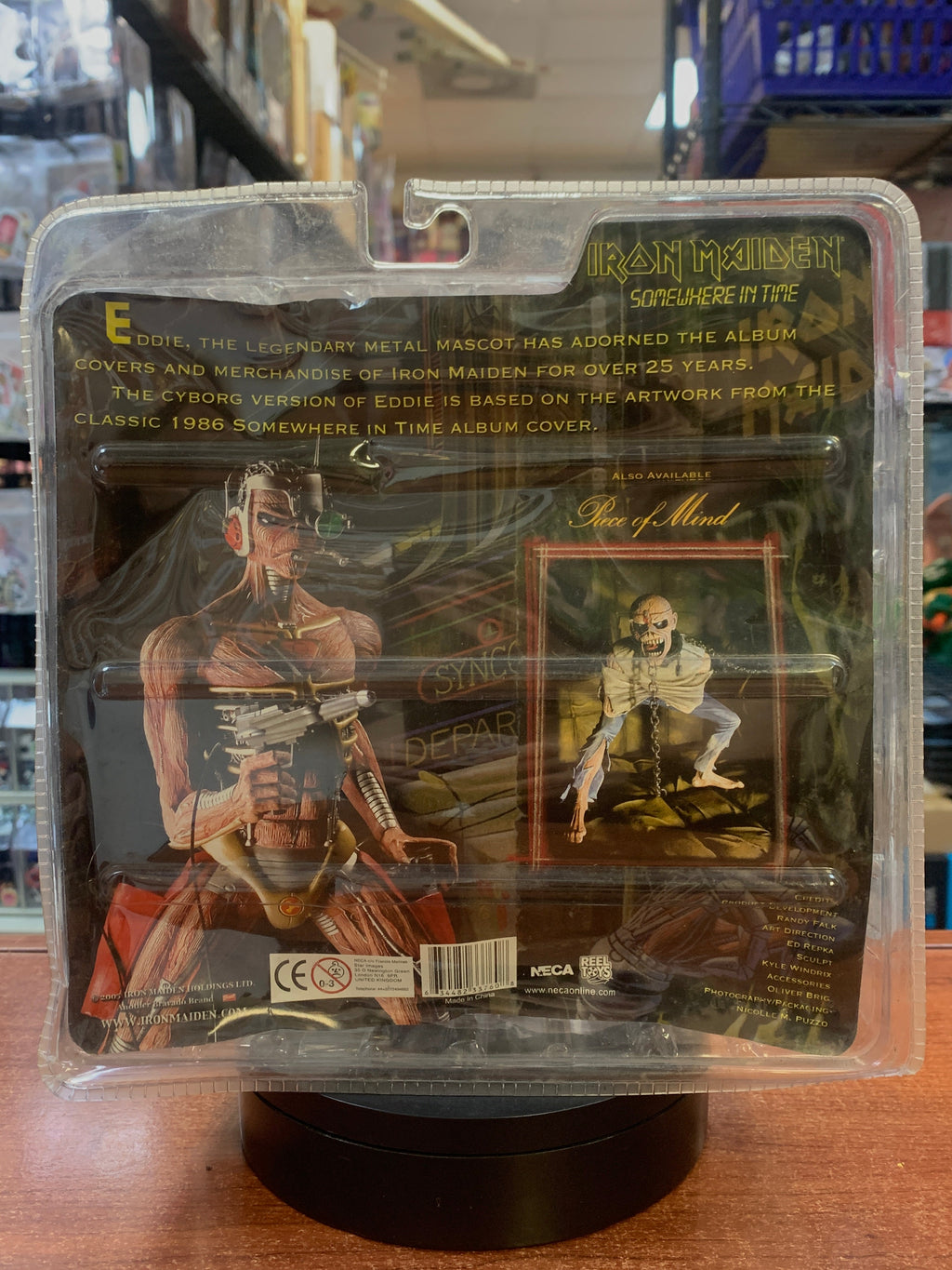 Iron Maiden: Somewhere In Time Series 1 (Iron Maiden, Neca) **SEALED** product image 3, provided for visual reference and