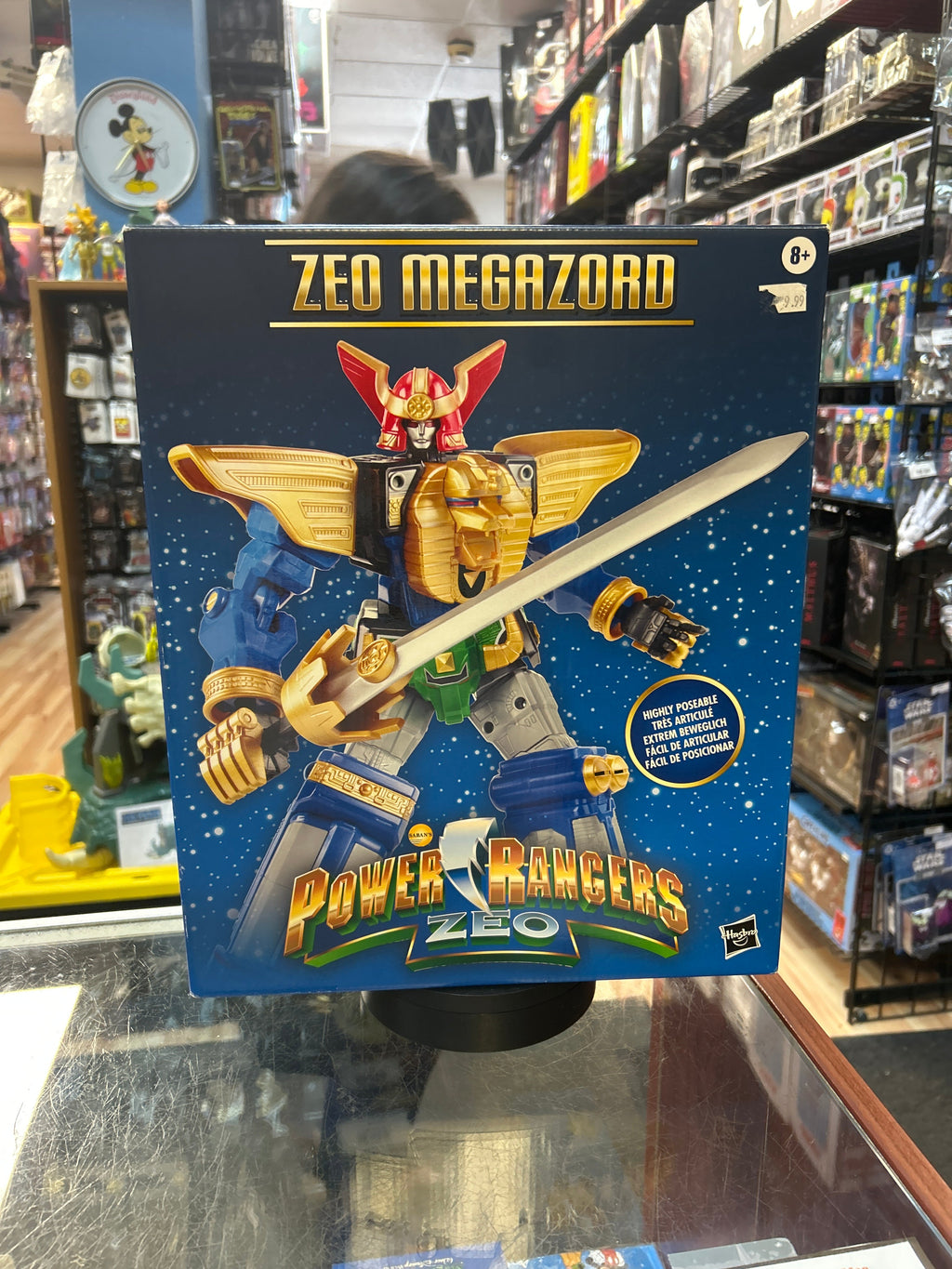 Zeo Megazord with Box (MMPR Zeo, Hasbro) **COMPLETE** product image 7, provided for visual reference and product detail