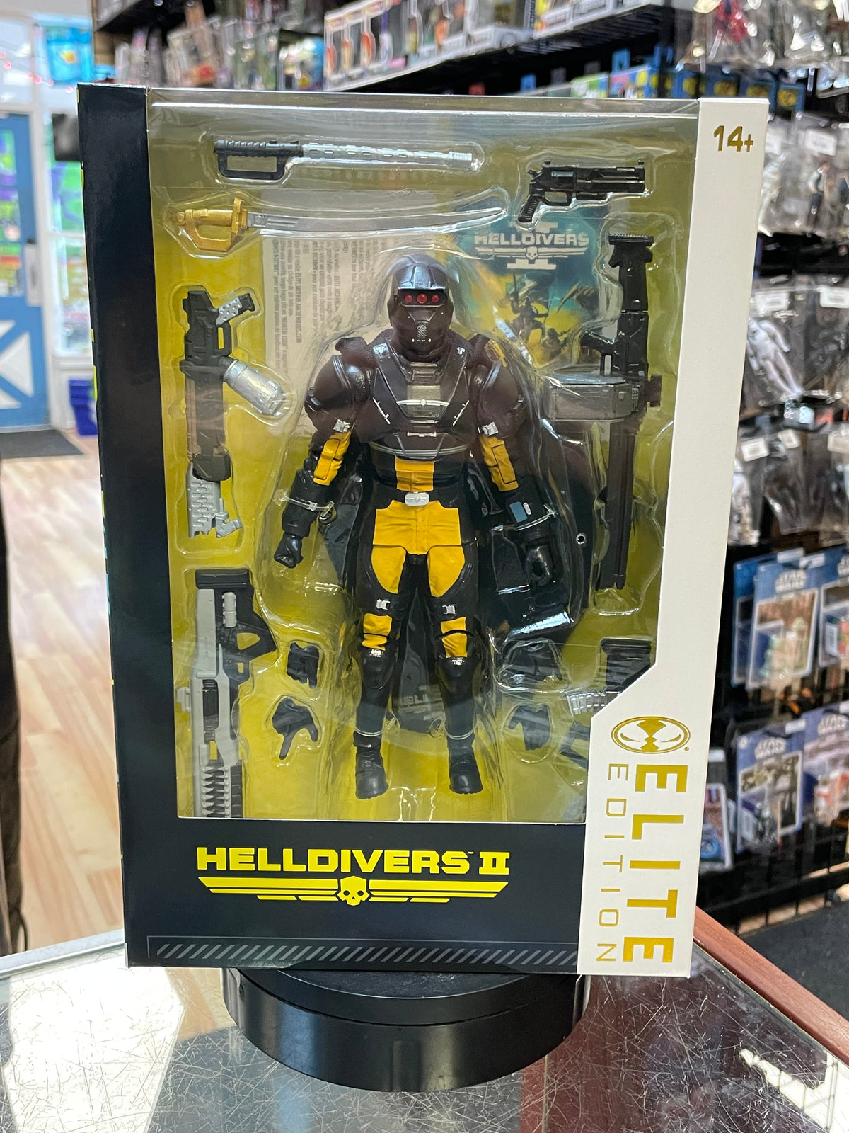Combat Technician -ELITE EDITION- (Helldivers, McFarlane) *SEALED* product image 2, provided for visual reference and