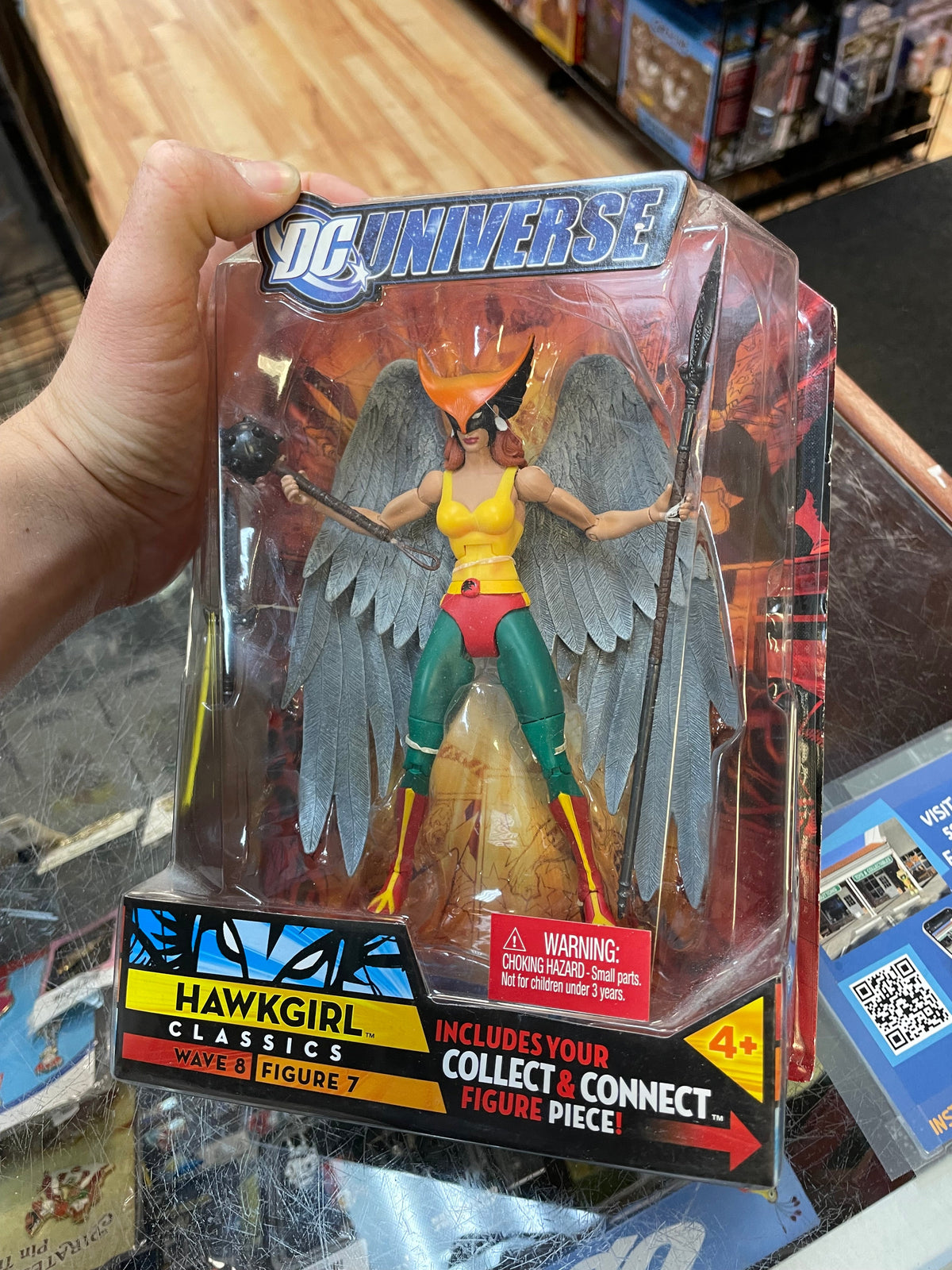 Hawkgirl -Classic- (DC Universe, Mattel) **SEALED** product image 5, provided for visual reference and product detail review