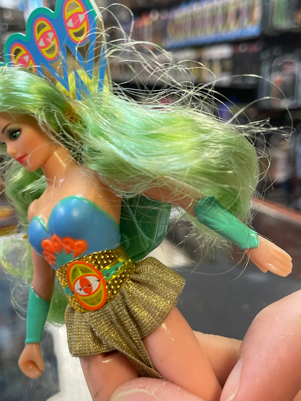 PeekAblue with Wings (Vintage She-Ra, Mattel) Loose product image 7, provided for visual reference and product detail review