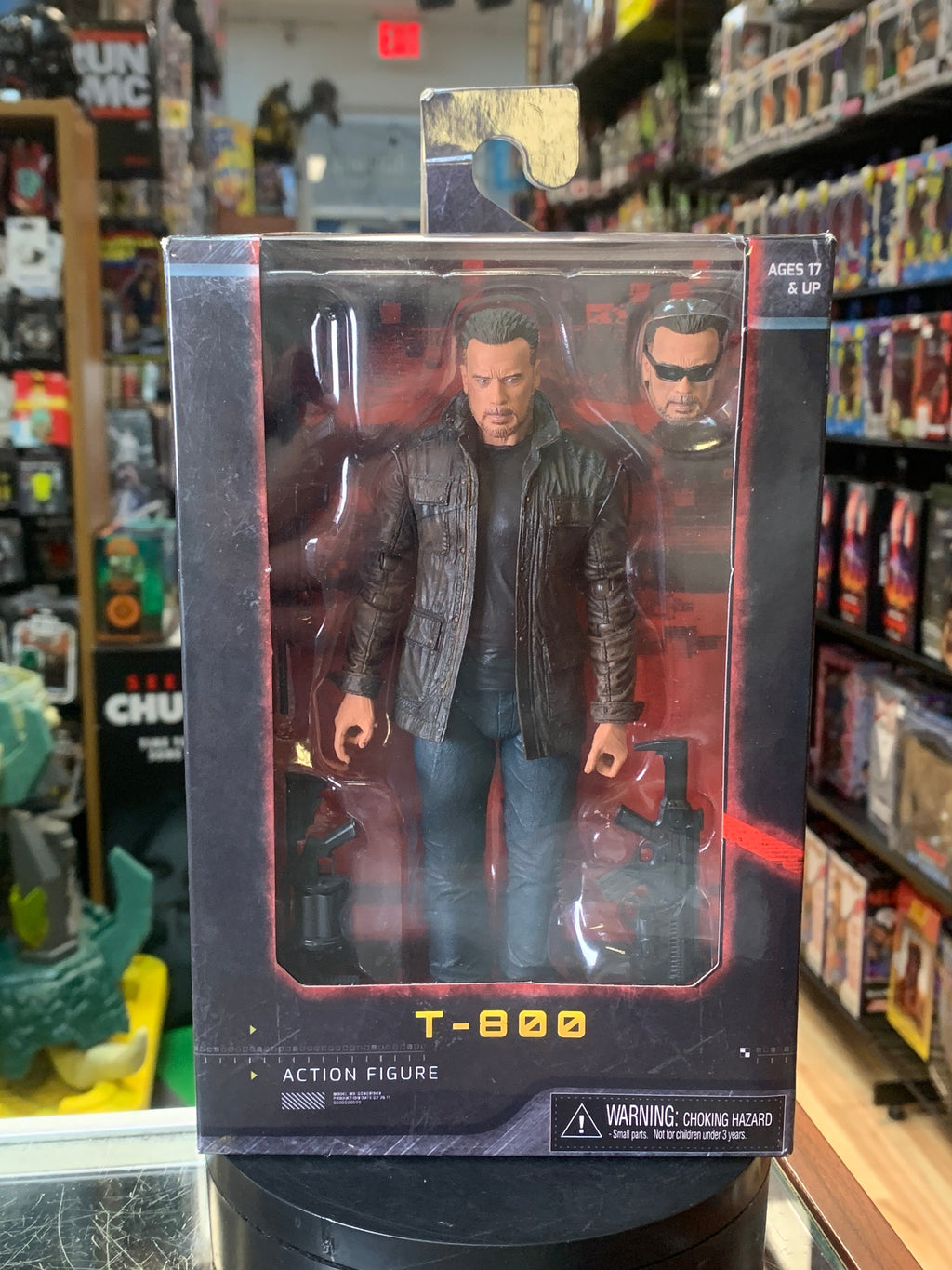 T-800 Dark Fate (Terminator, NECA) SEALED product image 1, provided for visual reference and product detail review