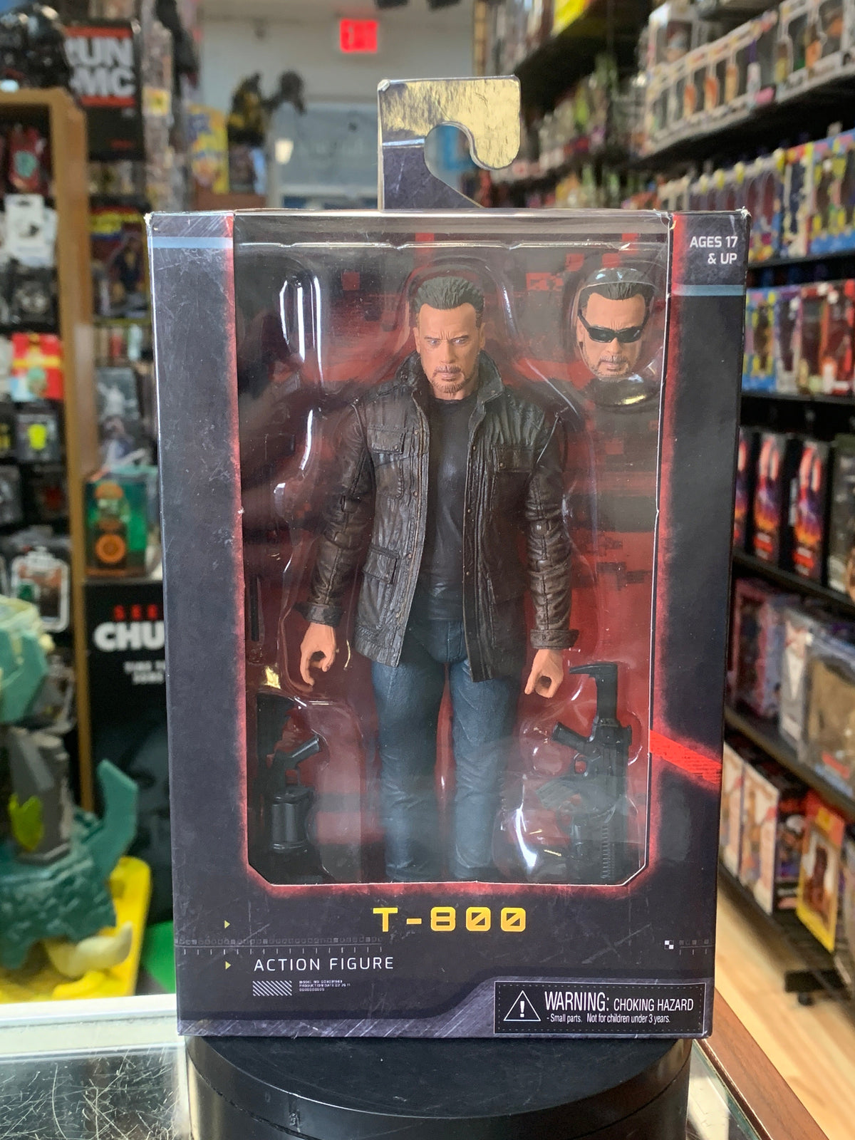 T-800 Dark Fate (Terminator, NECA) SEALED product image 1, provided for visual reference and product detail review