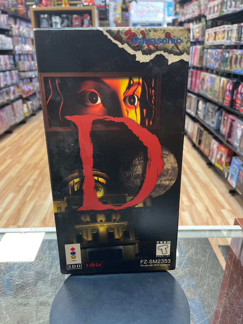 D 2Disc -Long Box- (Panasonic 3DO, Vintage Video Games) **COMPLETE** product image 9, provided for visual reference and