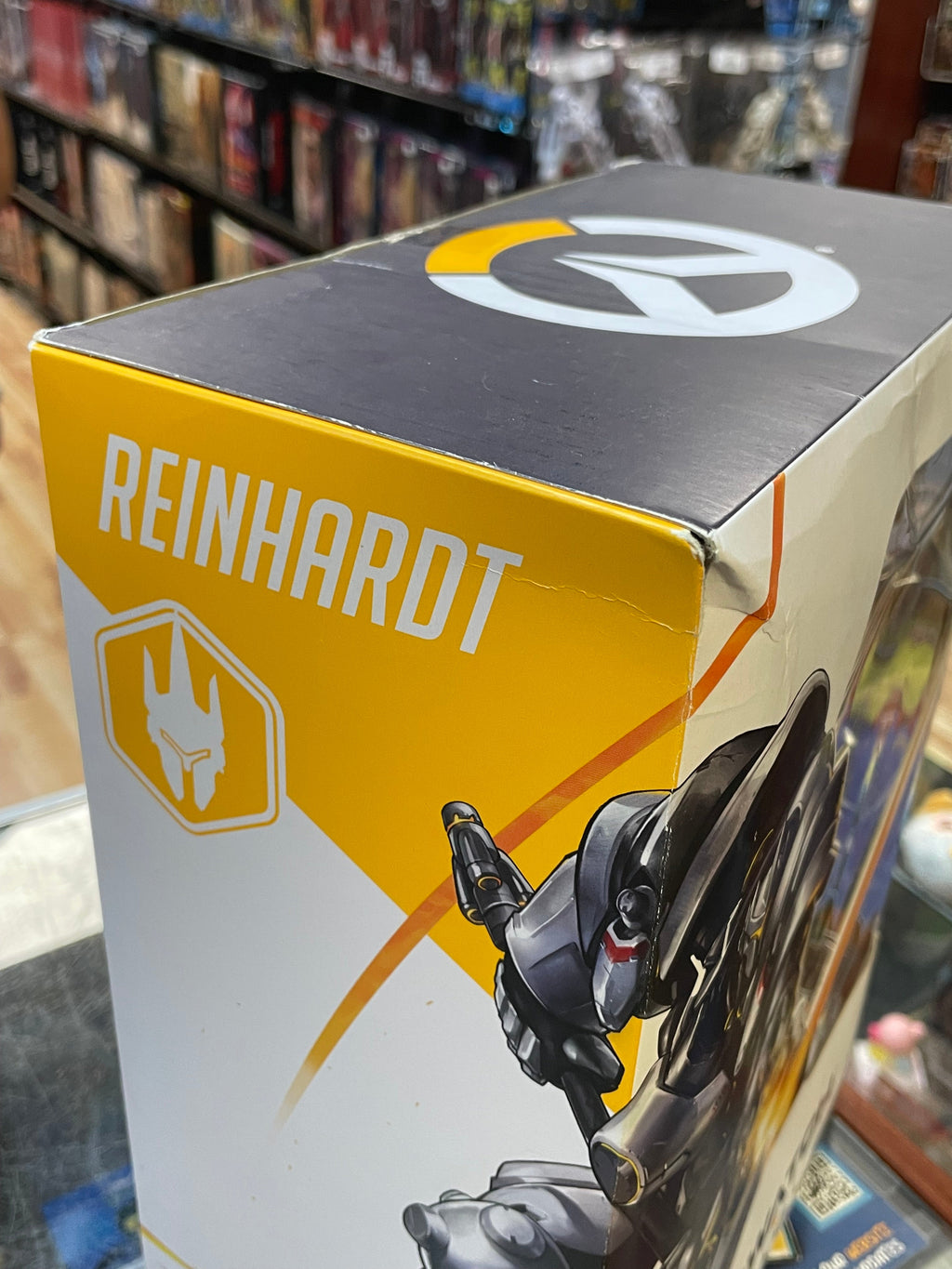 Reinhardt (Overwatch Ultimates, Hasbro) **SEALED** product image 9, provided for visual reference and product detail review