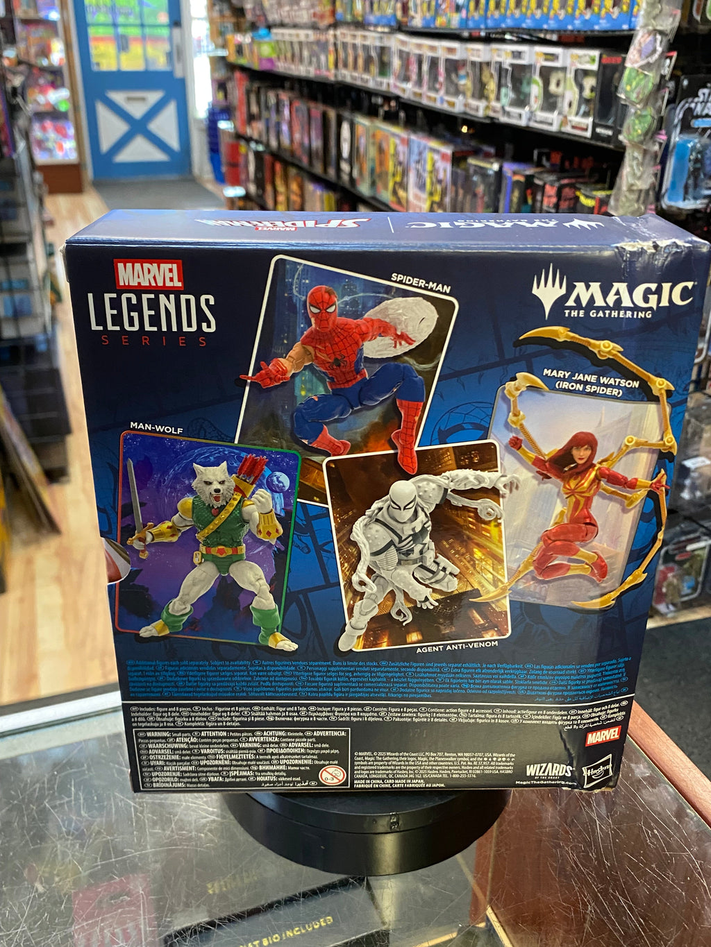 Mary Jane Watson Iron Spider (Marvel Legends, Magic The Gathering, Hasbro) SEALED product image 4, provided for visual