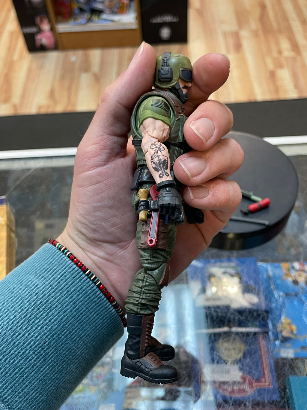 Clutch #112 (GI Joe Classified Series, Hasbro) INCOMPLETE product image 9, provided for visual reference and product detail