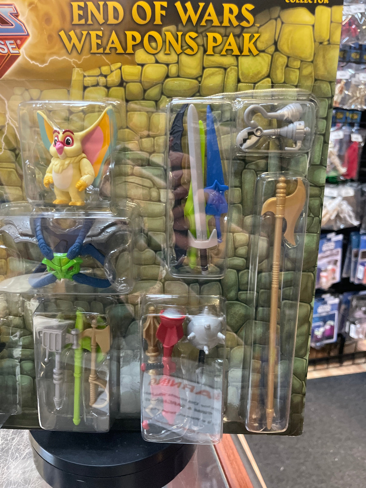 Ends of the Wars Weapon Pak (MOTU Classics, Masters Of The Universe, Mattel) **SEALED** product image 3, provided for visual