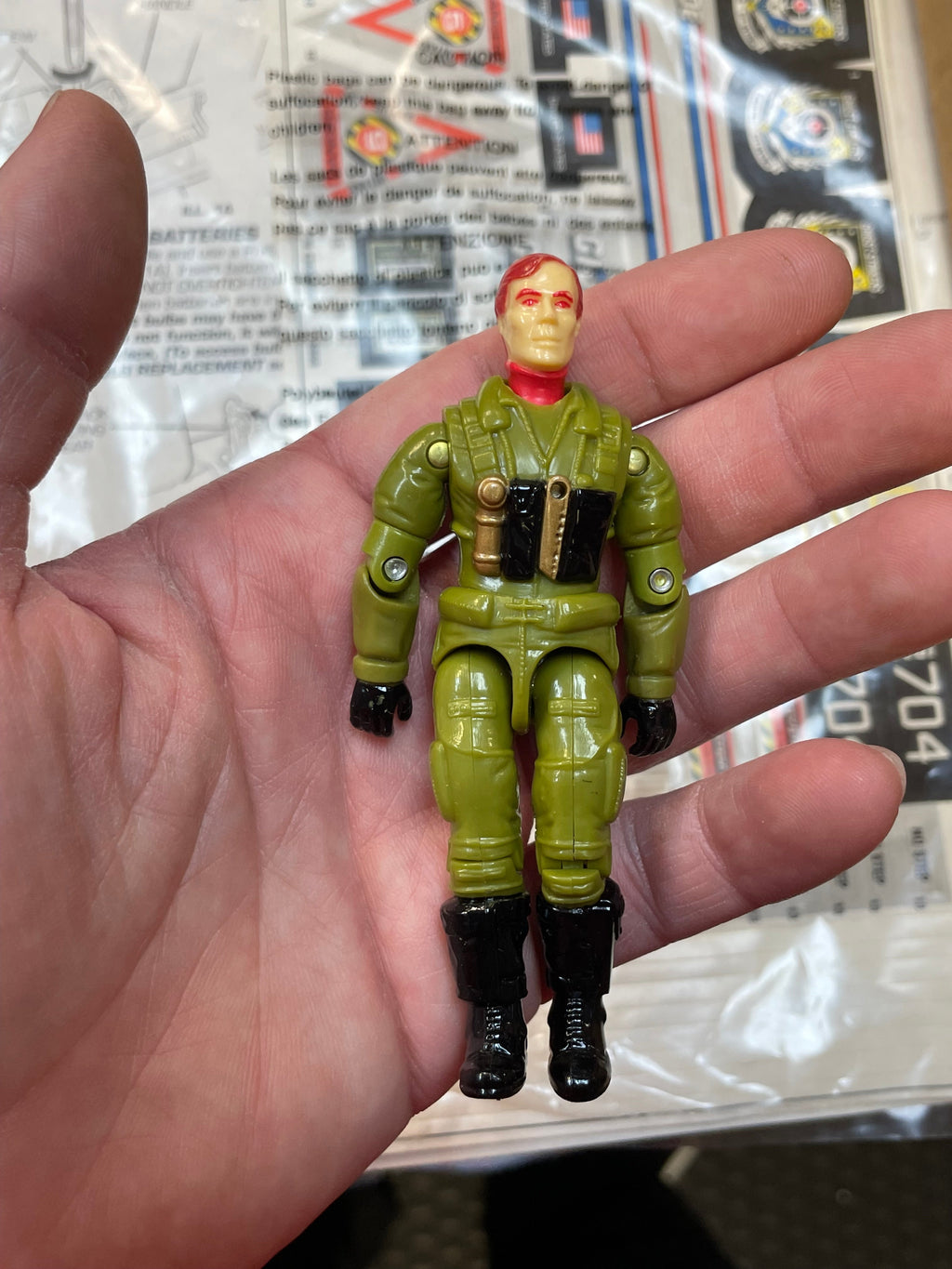 Ghoststriker X-16 with Box (Vintage GI Joe, Hasbro) **COMPLETE** product image 3, provided for visual reference and product