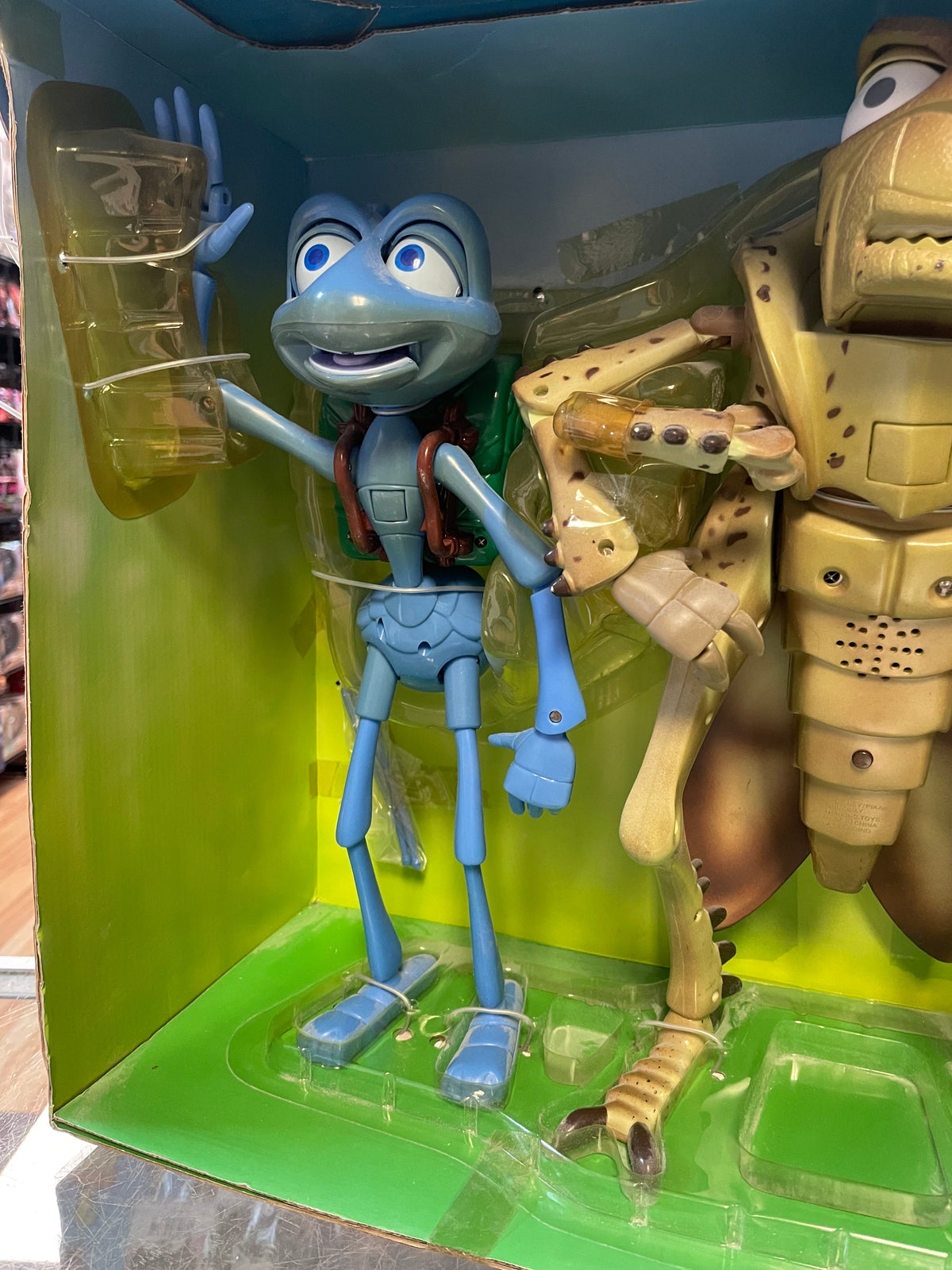 Interactive Flik & Hopper (Vintage Bugs Life, Thinking Toy) **NEW OPENNED** product image 6, provided for visual reference