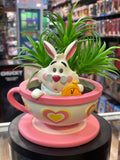 White Rabbit attraction Plant Statue (Walt Disney, Alice In Wonderland) product image 1, provided for visual reference and