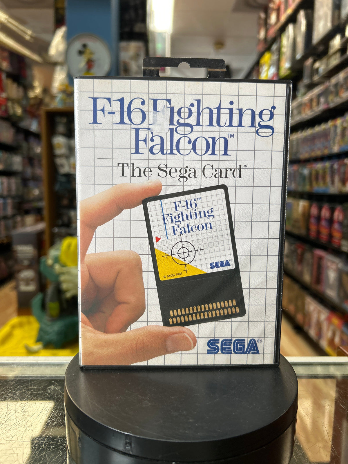 F-16 Fighting Falcon -Sega Card- 0835 (SEGA Master System SMS, Video Games) **COMPLETE** product image 4, provided for