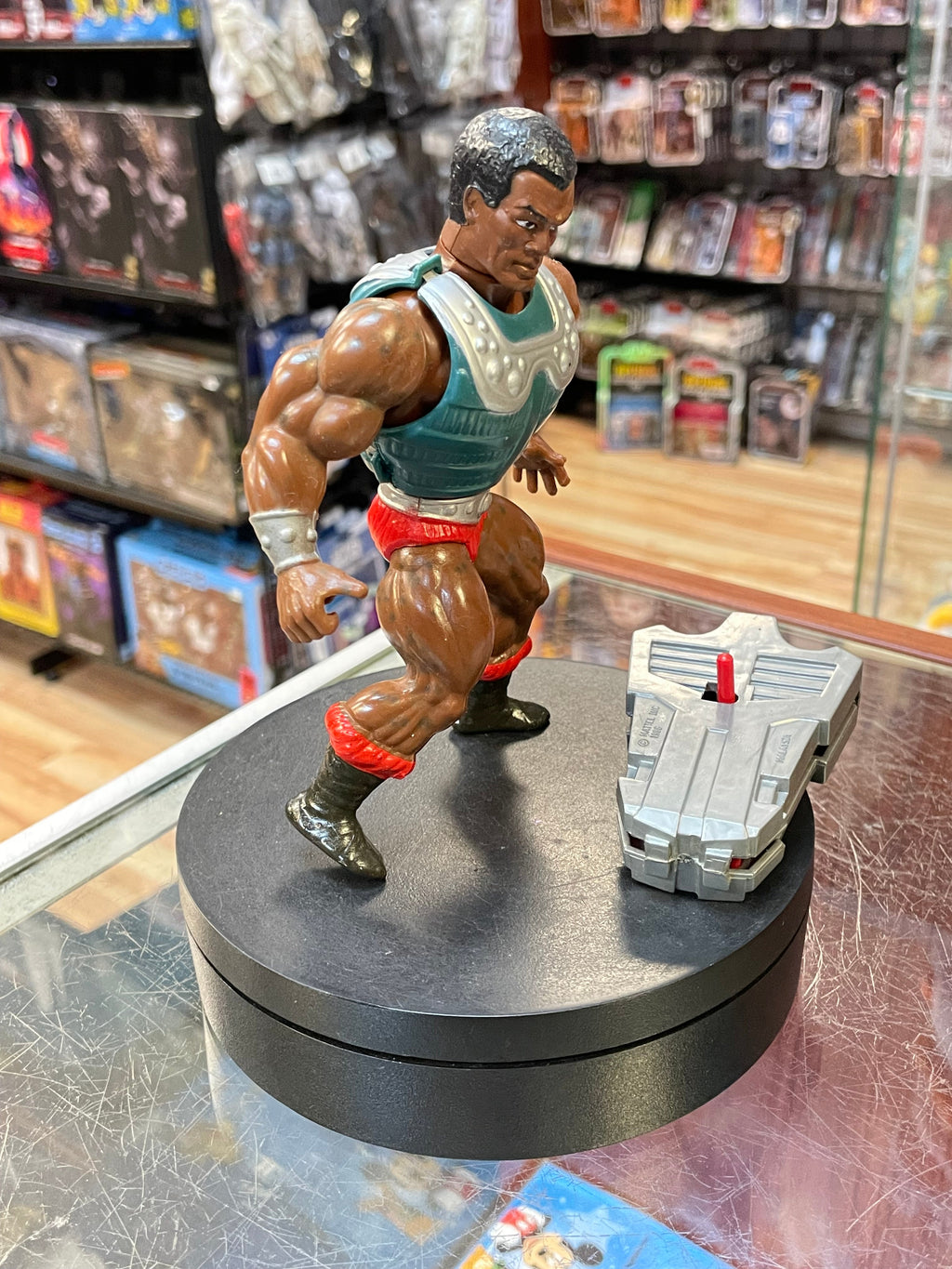 Clamp Champ 1274 (Vintage MOTU, Mattel) **COMPLETE** product image 2, provided for visual reference and product detail review