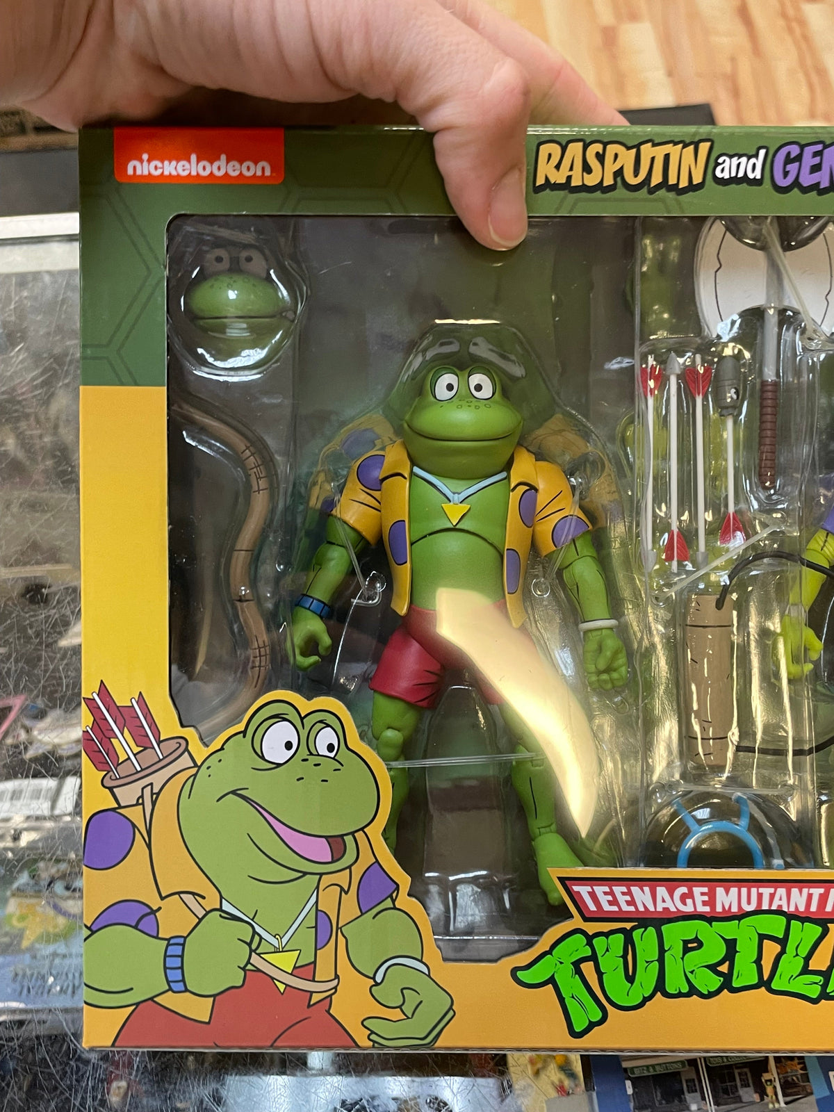 Rasputin & Genghis (TMNT Ninja Turtles, NECA) **SEALED** product image 5, provided for visual reference and product detail