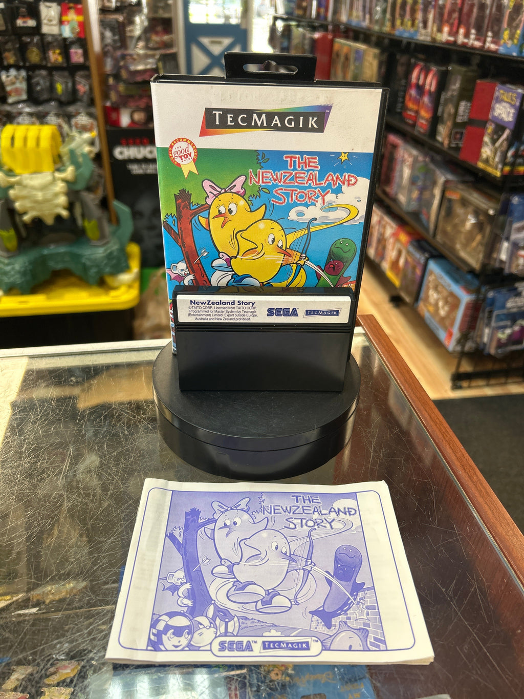 The Newzealand Story 0831 (SEGA Master System SMS, Video Games) **COMPLETE** product image 1, provided for visual reference