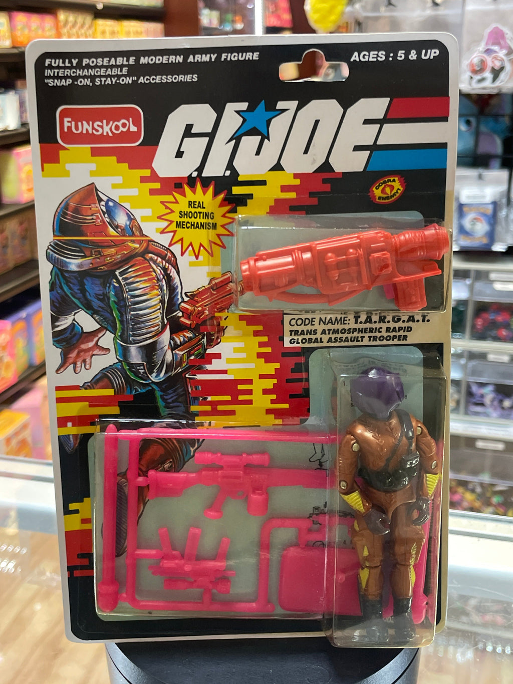 T.A.R.G.A.T (Vintage GI Joe, FunSkool) Sealed product image 1, provided for visual reference and product detail review