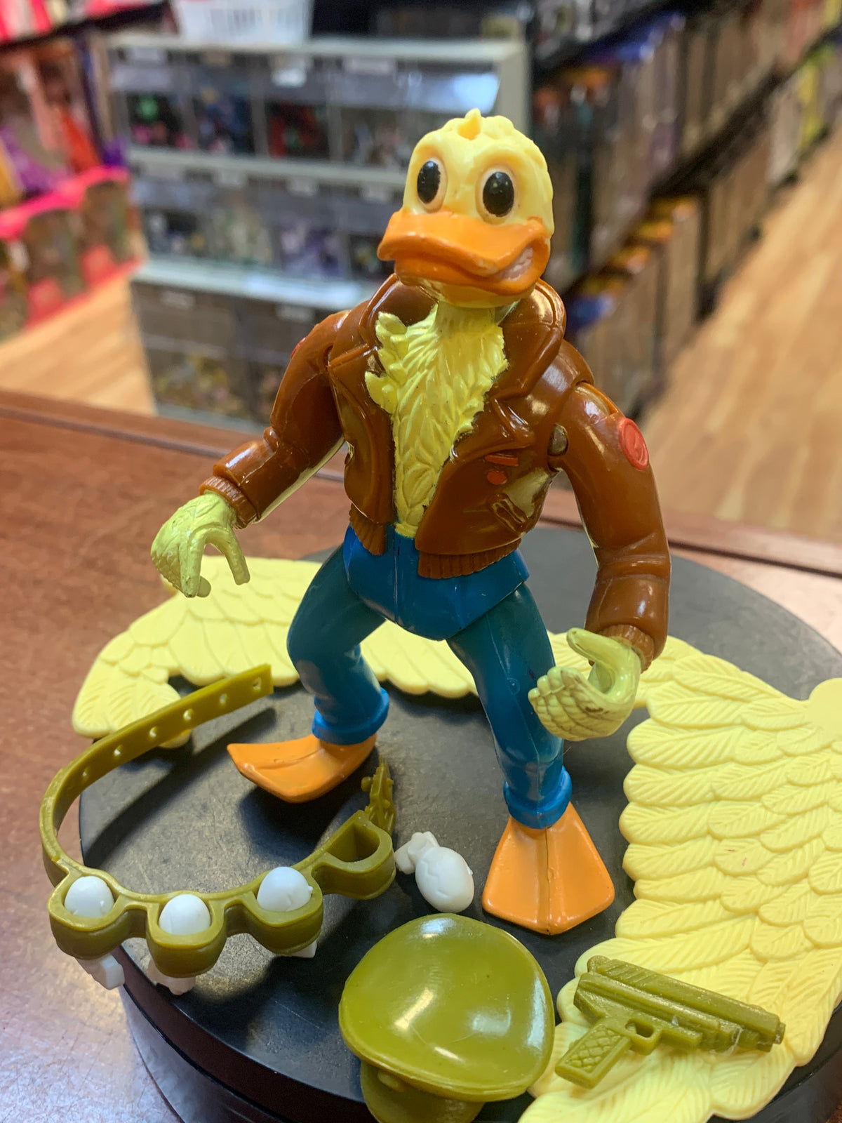 Ace Duck (Vintage TMNT Ninja Turtles, Playmates) **COMPLETE** product image 5, provided for visual reference and product
