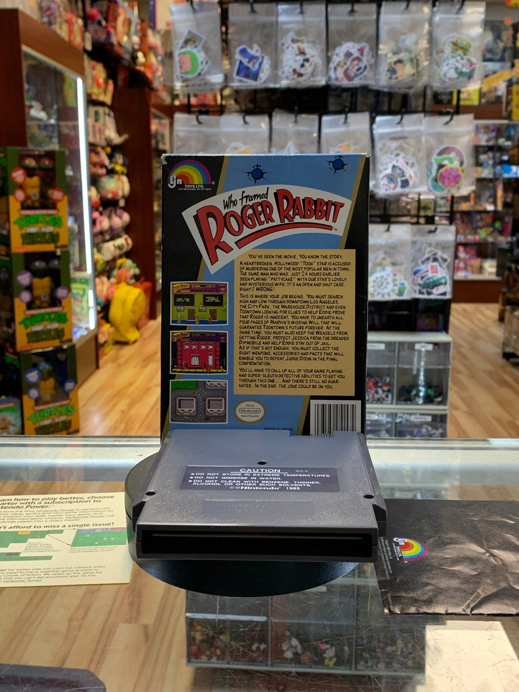 Who Framed Roger Rabbit(NES Nintendo, Video Game) **TESTED/COMPLETE** product image 2, provided for visual reference and