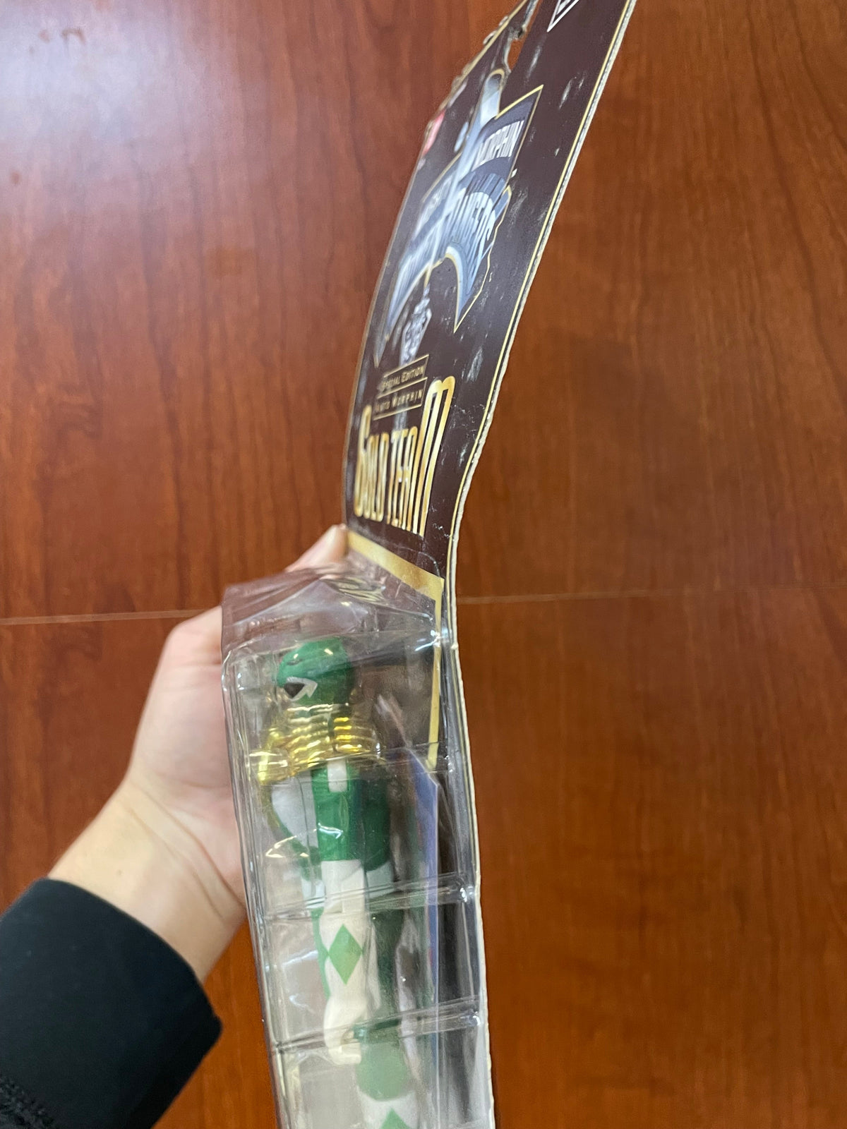 White & Green Ranger GOLD TEAM (Vintage MMPR Power Rangers, Bandai) **SEALED** product image 7, provided for visual