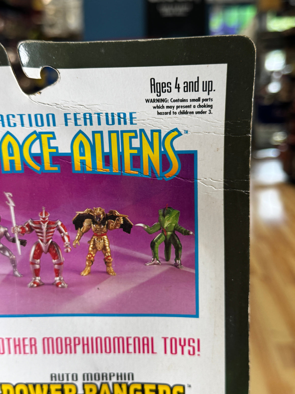 Invenusable Fly Trap (Vintage MMPR Power Rangers, Bandai) SEALED product image 7, provided for visual reference and product