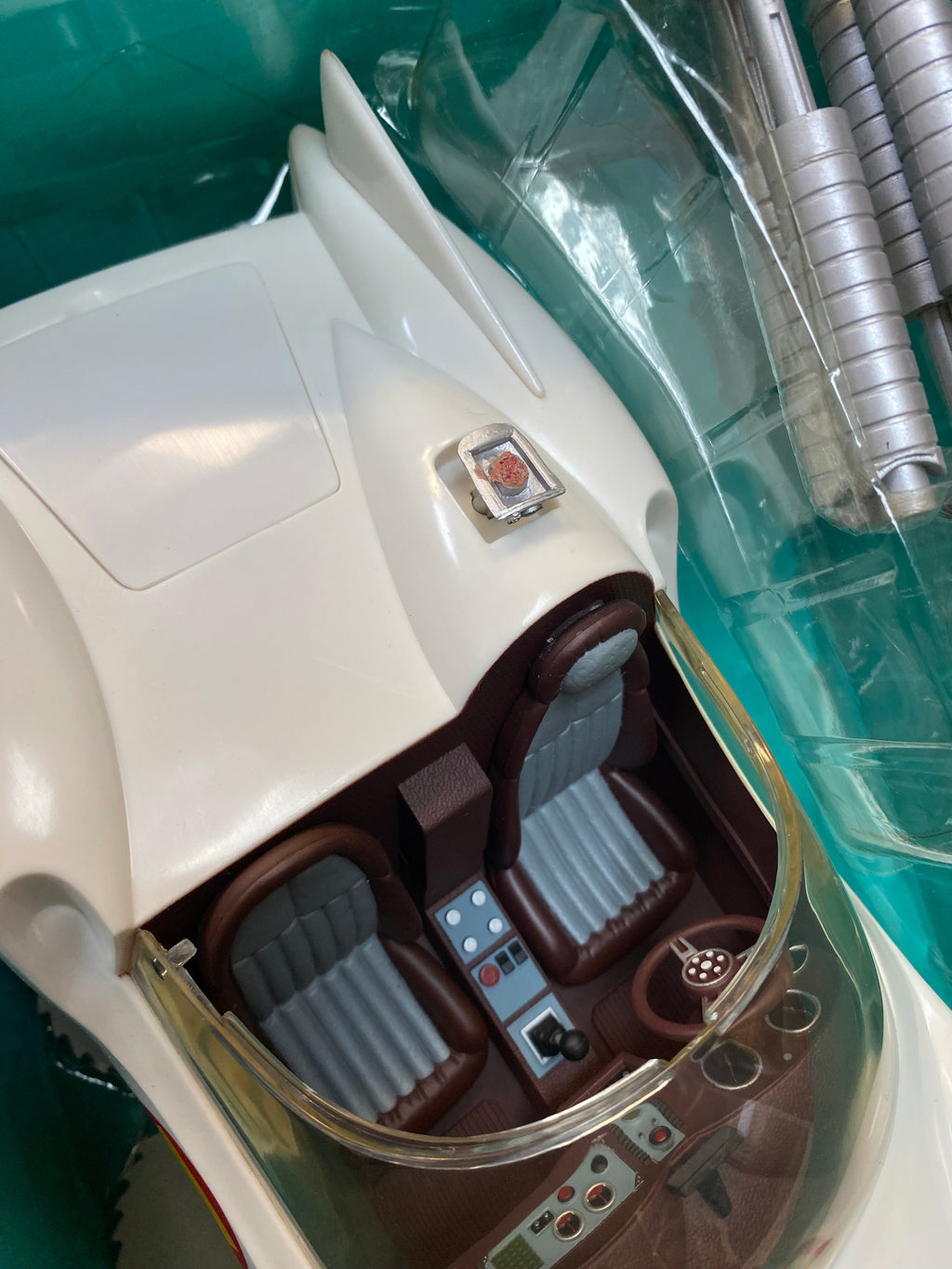 Mach 5 Playset with Spindle Chim Chim (Vintage Speed Racer, Resaurus) NEW product image 15, provided for visual reference