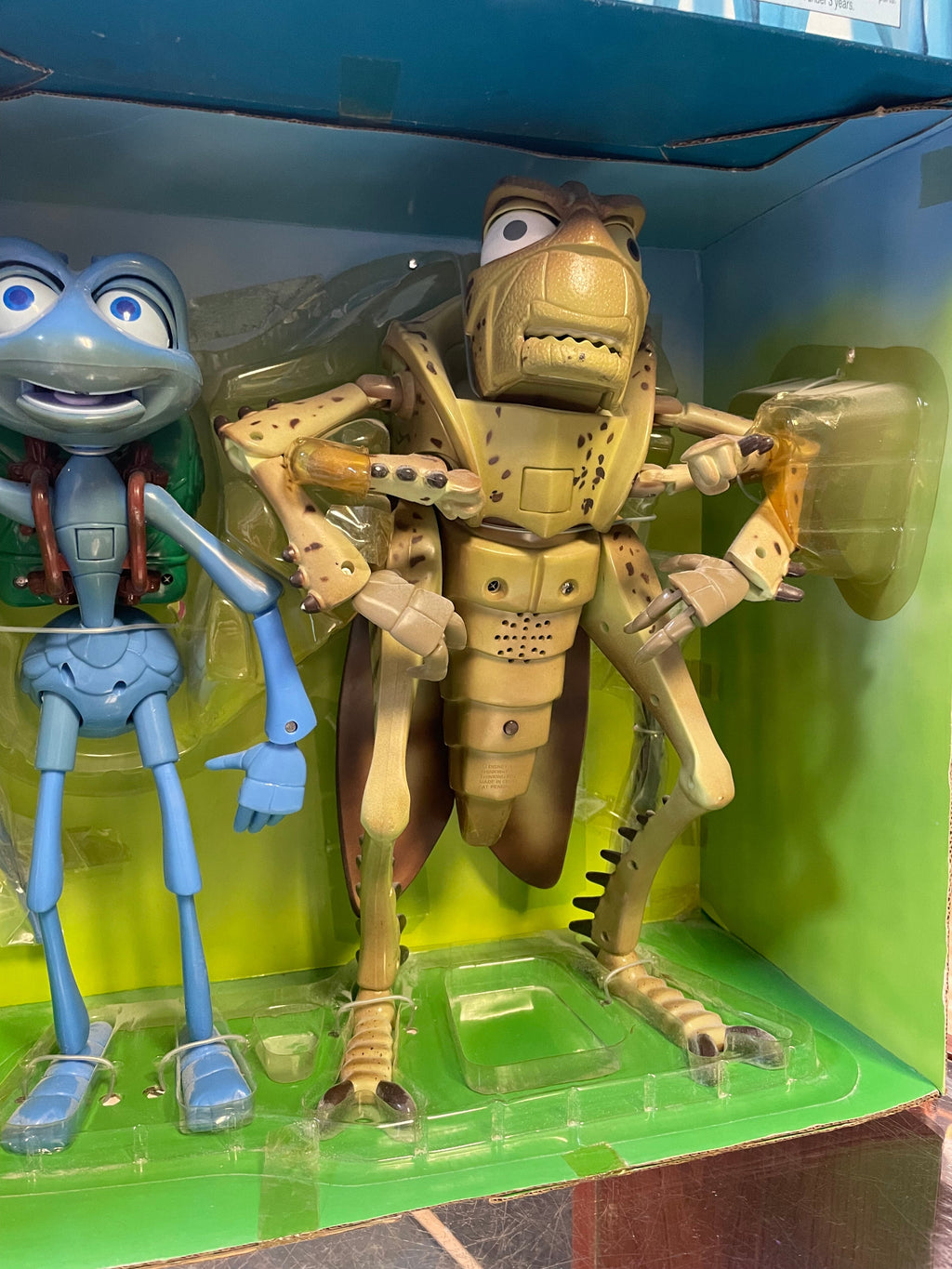 Interactive Flik & Hopper (Vintage Bugs Life, Thinking Toy) **NEW OPENNED** product image 3, provided for visual reference