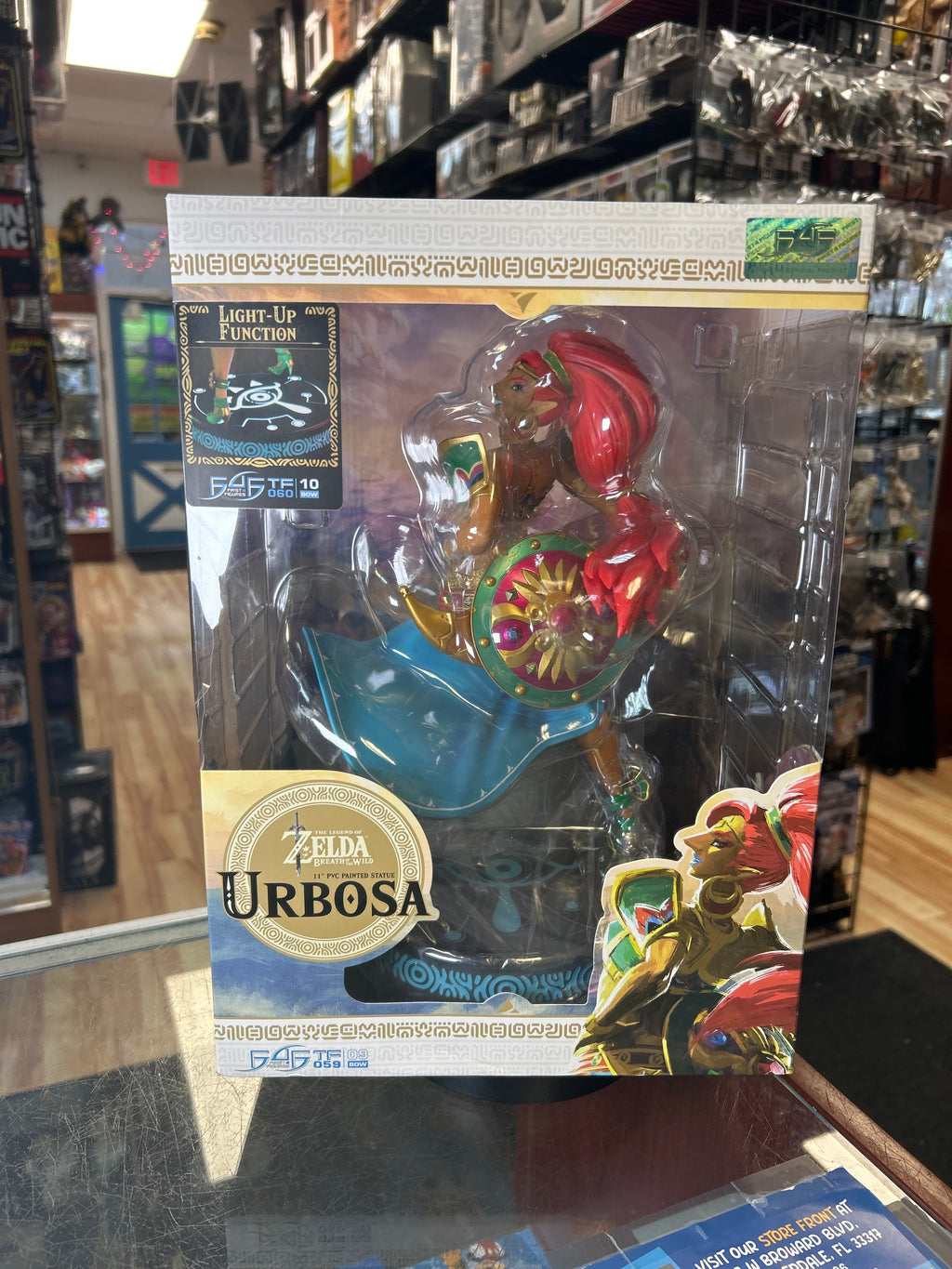 Urbosa 11” PVC Statue (The legend Of Zelda, First 4 Figures) **SEALED** product image 1, provided for visual reference and