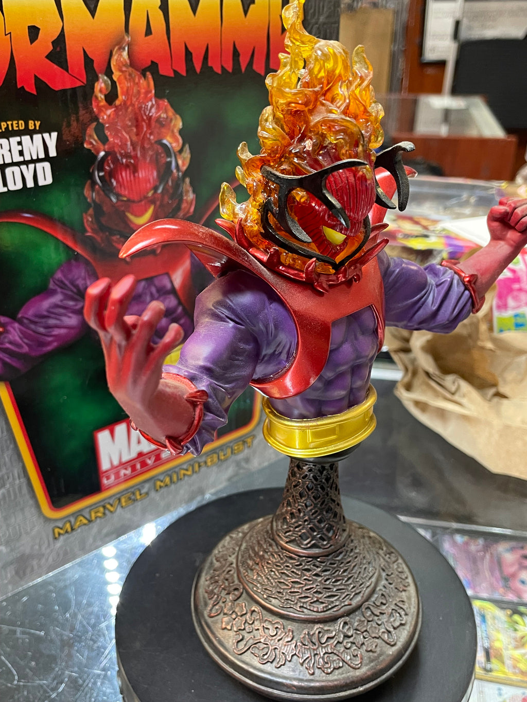 Dormammu Mini Bust (Marvel, Bowen Designs) product image 8, provided for visual reference and product detail review