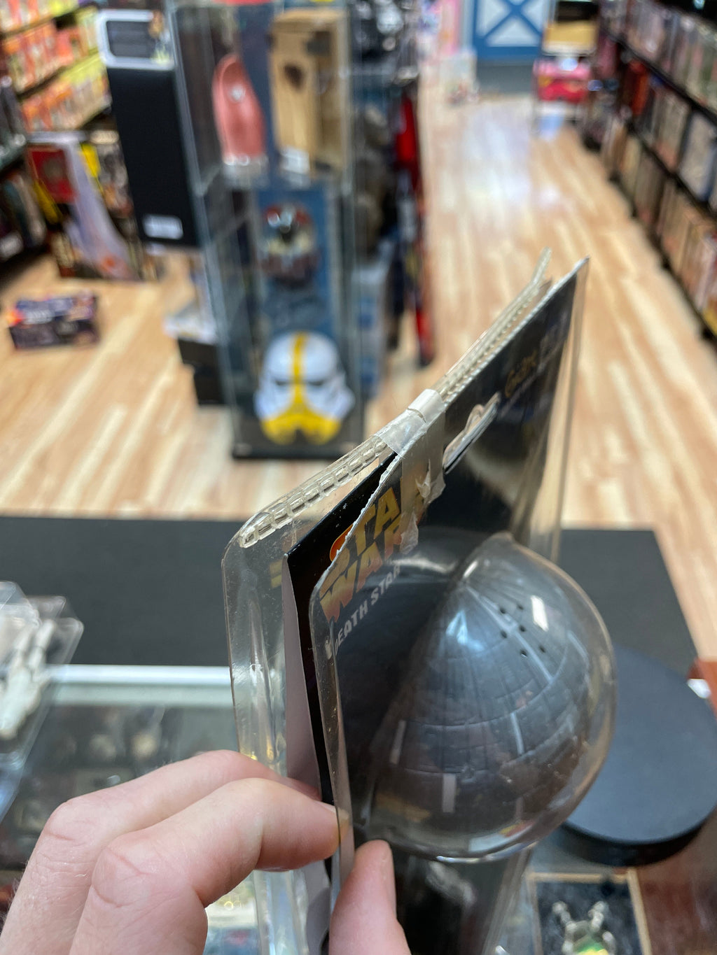 Giant Pez Death Star 12”(Star Wars, Candy Dispenser) OPEN BOX product image 7, provided for visual reference and product