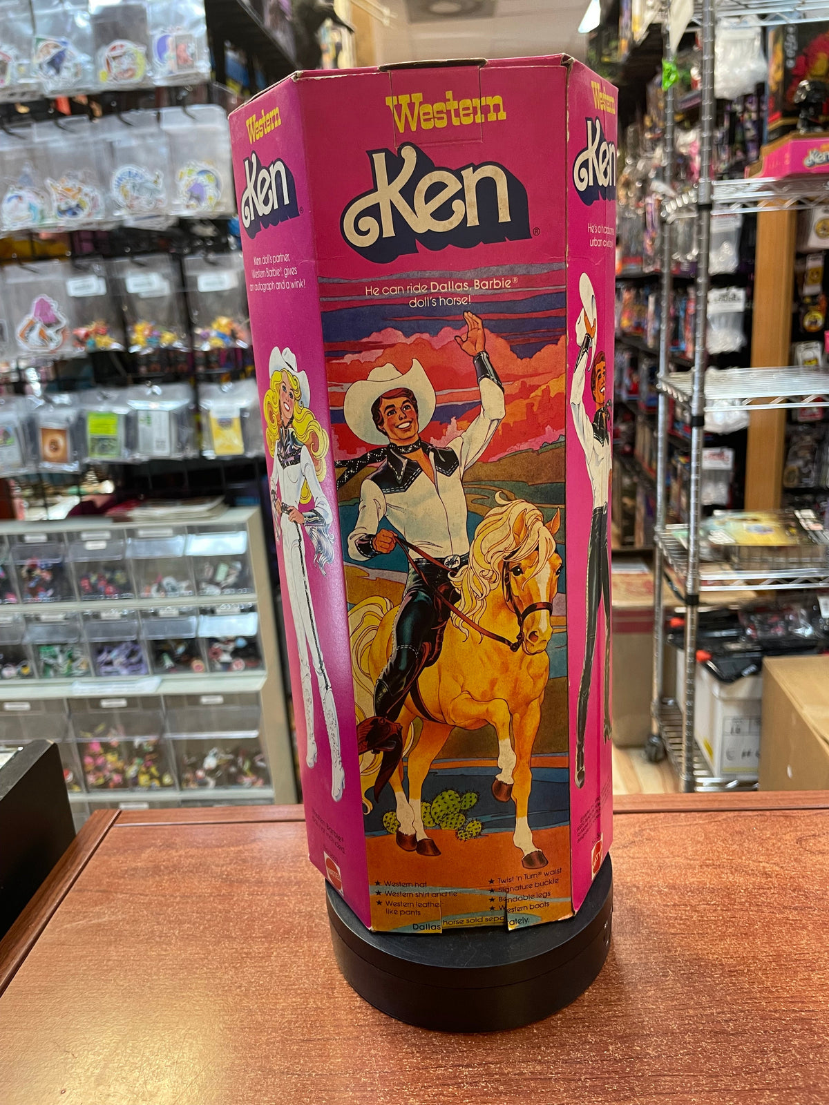 Western Ken #3600 (Barbie, Mattel) **NEW** product image 3, provided for visual reference and product detail review