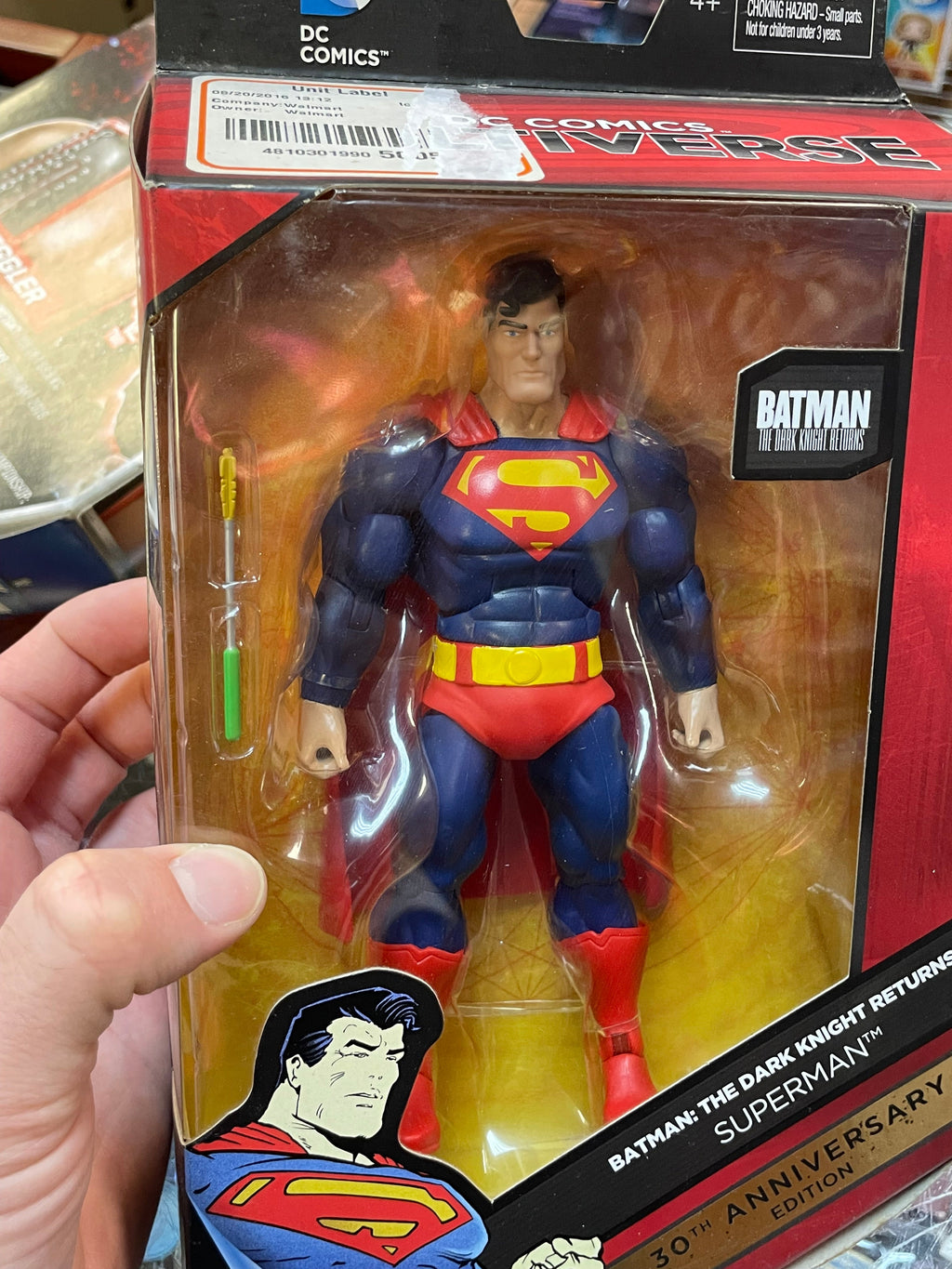 Dark Knight Returns Superman (DC Multiverse, Mattel) **SEALED** product image 5, provided for visual reference and product