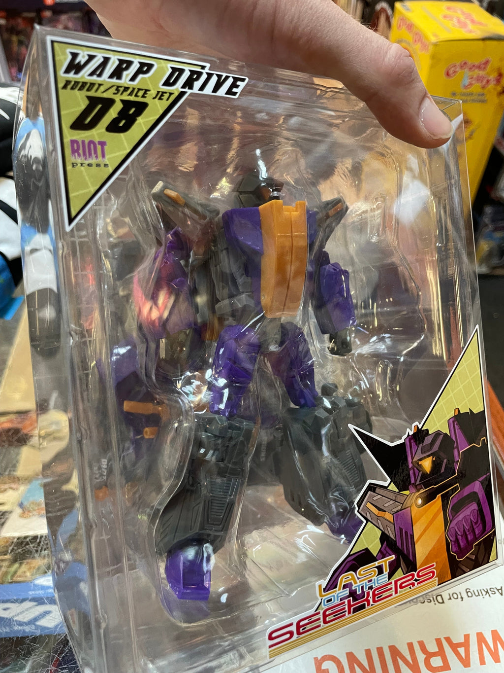 Warp Drive 08 (Last Of The Seekers, Riot Toys, Riot Press) SEALED product image 5, provided for visual reference and product