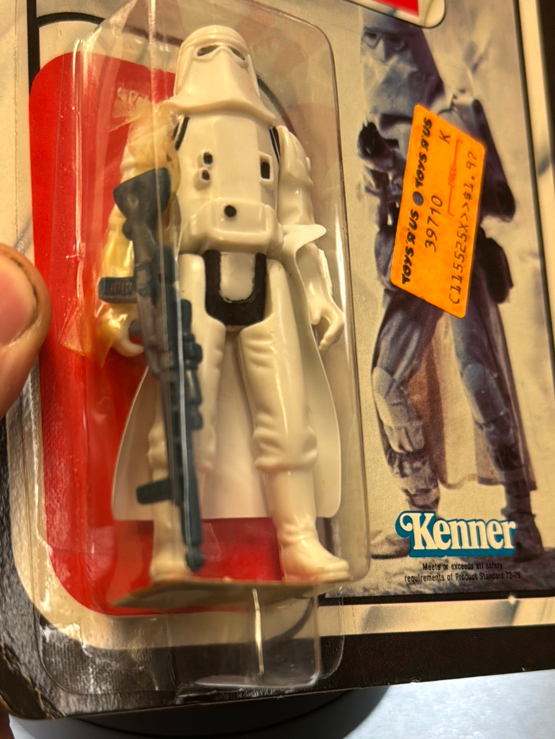 Hoth Imperial Stormtrooper 31A ESB 1716 (Vintage Star Wars, Kenner) SEALED product image 9, provided for visual reference