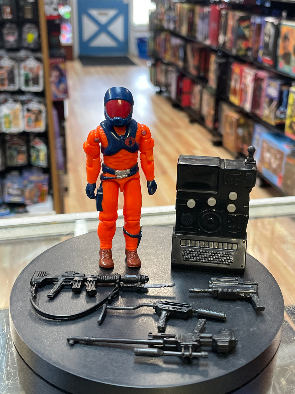 Sonic Fighters Lamprey (Vintage GI Joe, Hasbro) **COMPLETE** product image 1, provided for visual reference and product