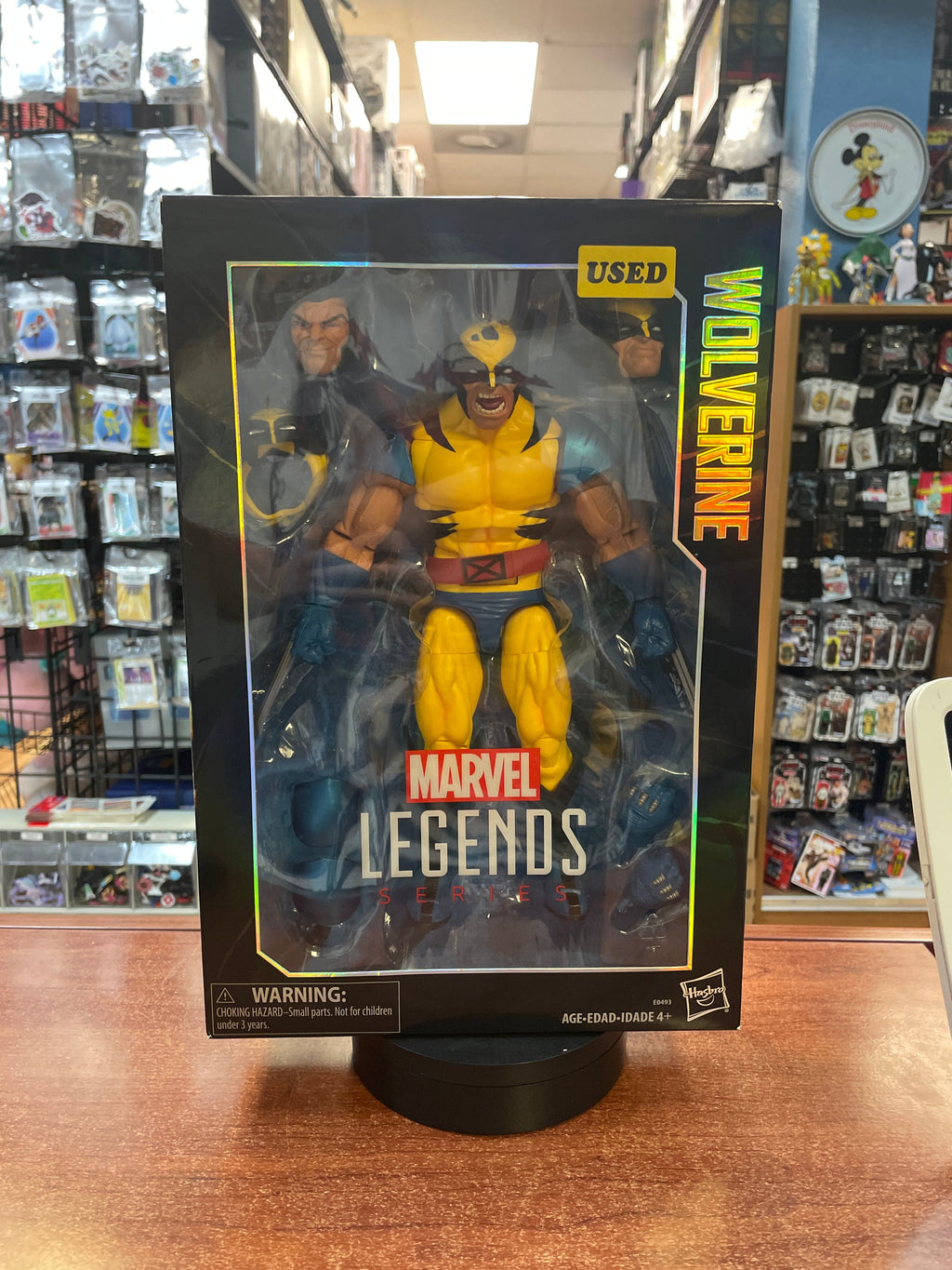 Wovlerine -Deluxe 12"- (Marvel Legends, Hasbro) **COMPLETE** product image 6, provided for visual reference and product