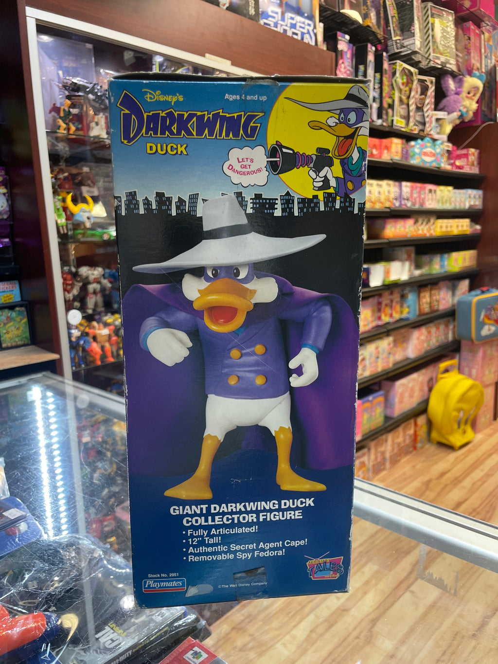 Darkwing Duck 12" (Vintage Disney, Playmates) **COMPLETE** product image 7, provided for visual reference and product detail