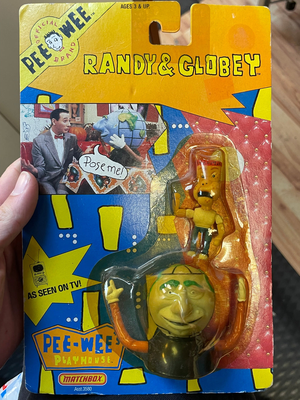Randy & Globey (Vintage Pee-Wee’s Playhouse, Matchbox) product image 4, provided for visual reference and product detail