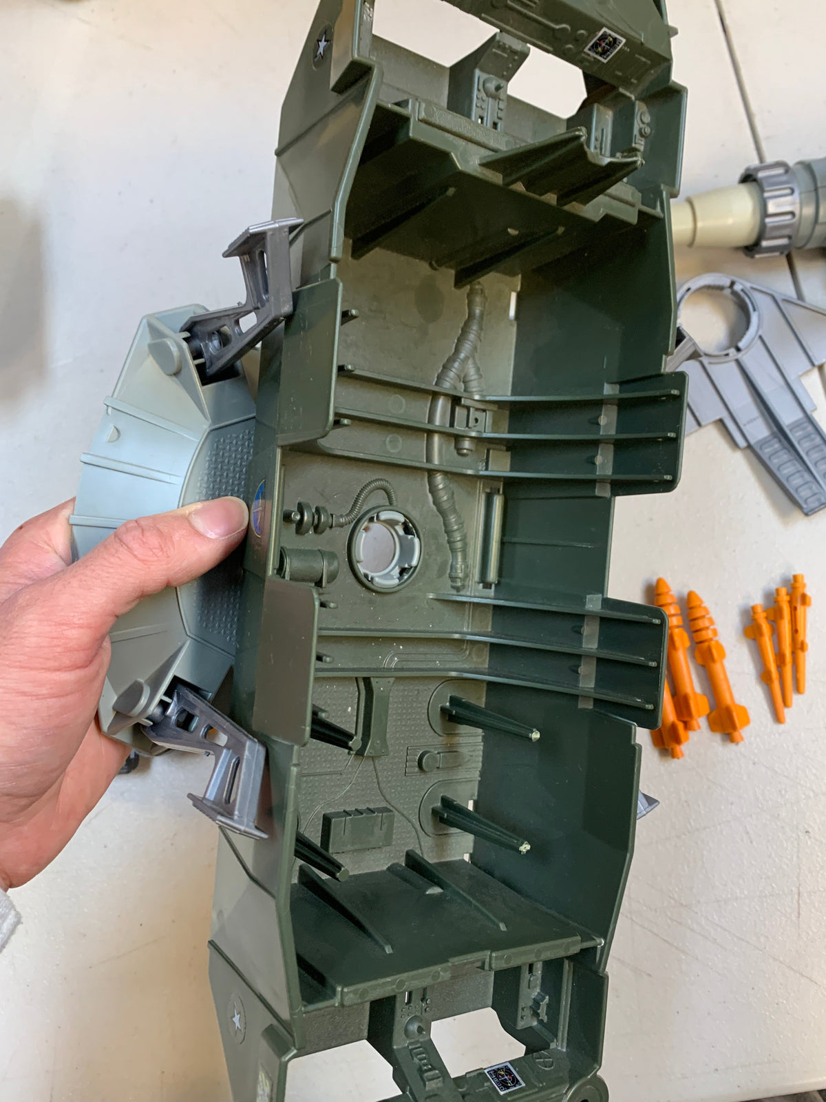 Thunder Clap with Box (Vintage GI Joe, Hasbro) **COMPLETE** product image 38, provided for visual reference and product