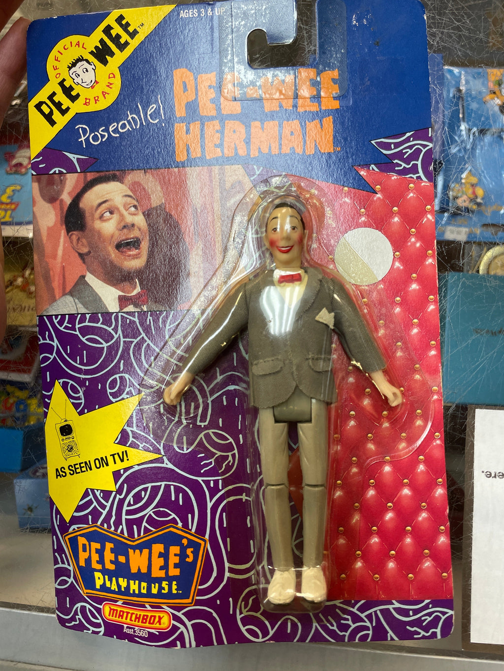 Pee Wee Herman (Vintage Pee-Wee’s Playhouse, Matchbox) product image 5, provided for visual reference and product detail