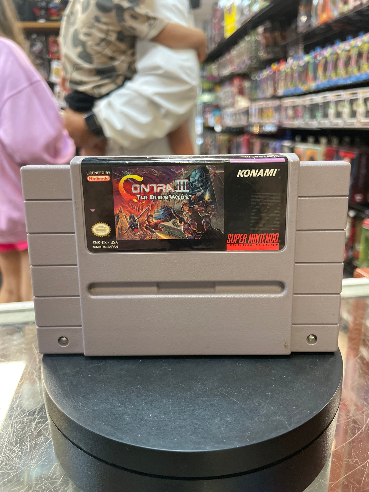 Contra III: Alien Wars with Box & Manual (SNES Super Nintendo, Vintage Video Games) LOOSE (Copy) product image 2, provided