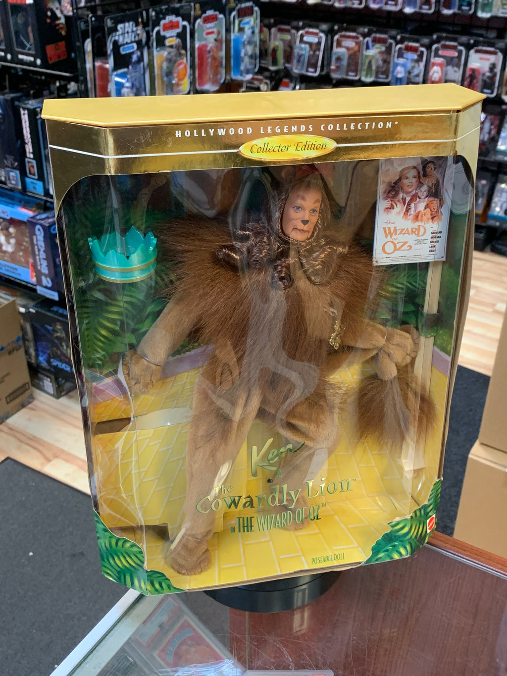 Ken As The Cowardly Lion #16573 (Vintage Barbie, The Wizard of Oz, Mattel) **SEALED** product image 4, provided for visual