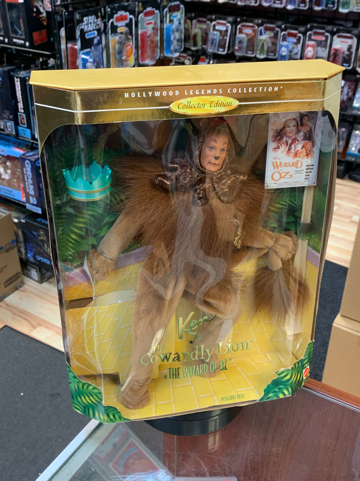 Ken As The Cowardly Lion #16573 (Vintage Barbie, The Wizard of Oz, Mattel) **SEALED** product image 4, provided for visual